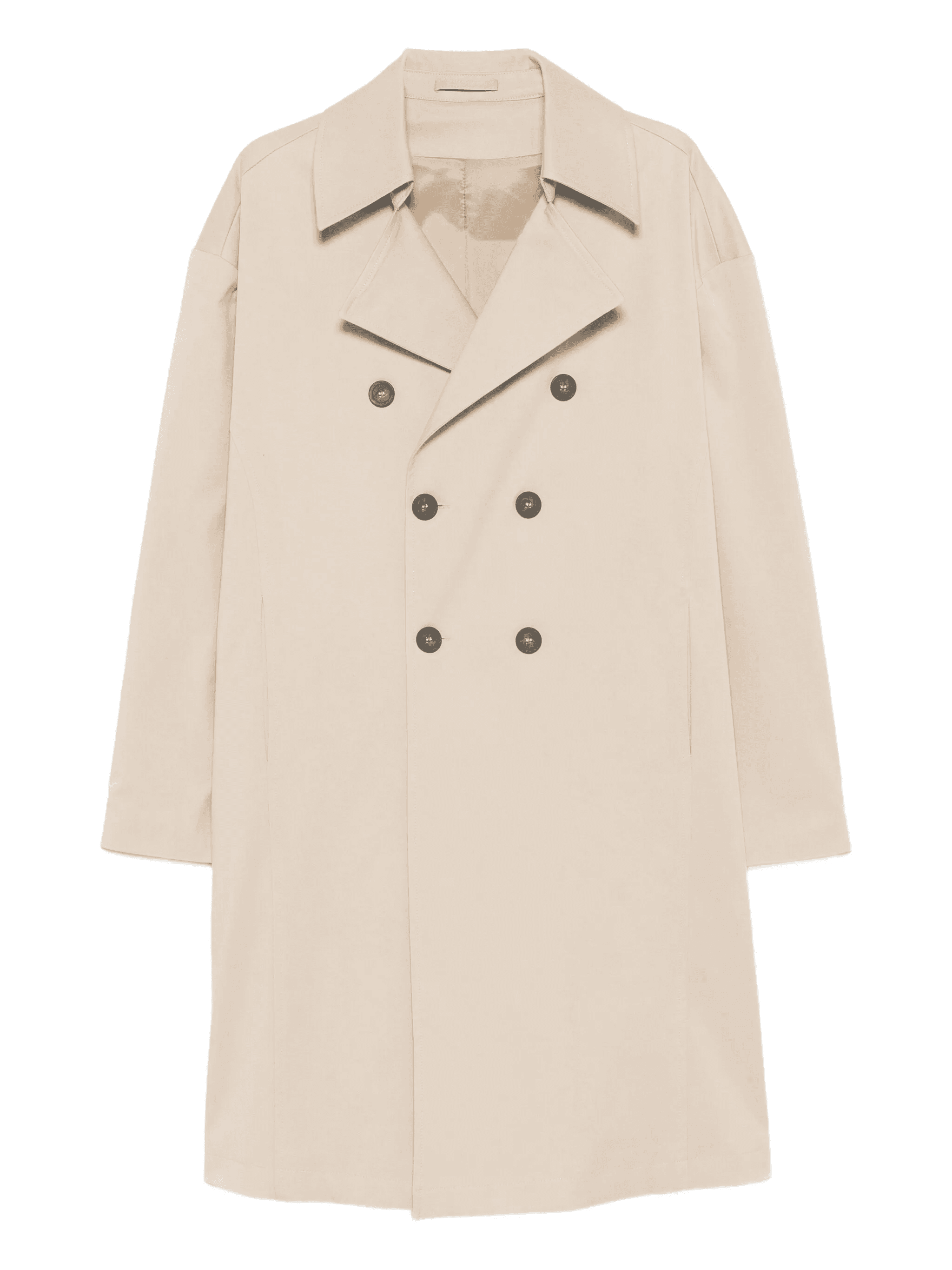 double-breasted coat - Image 1