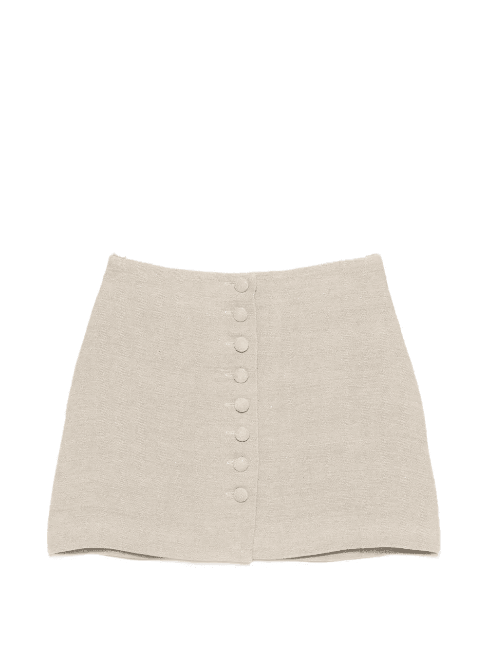 buttoned mini skirt - Image 1