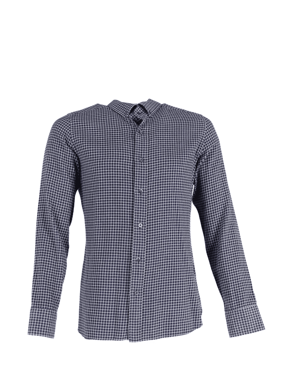 check button-front shirt - Image 1