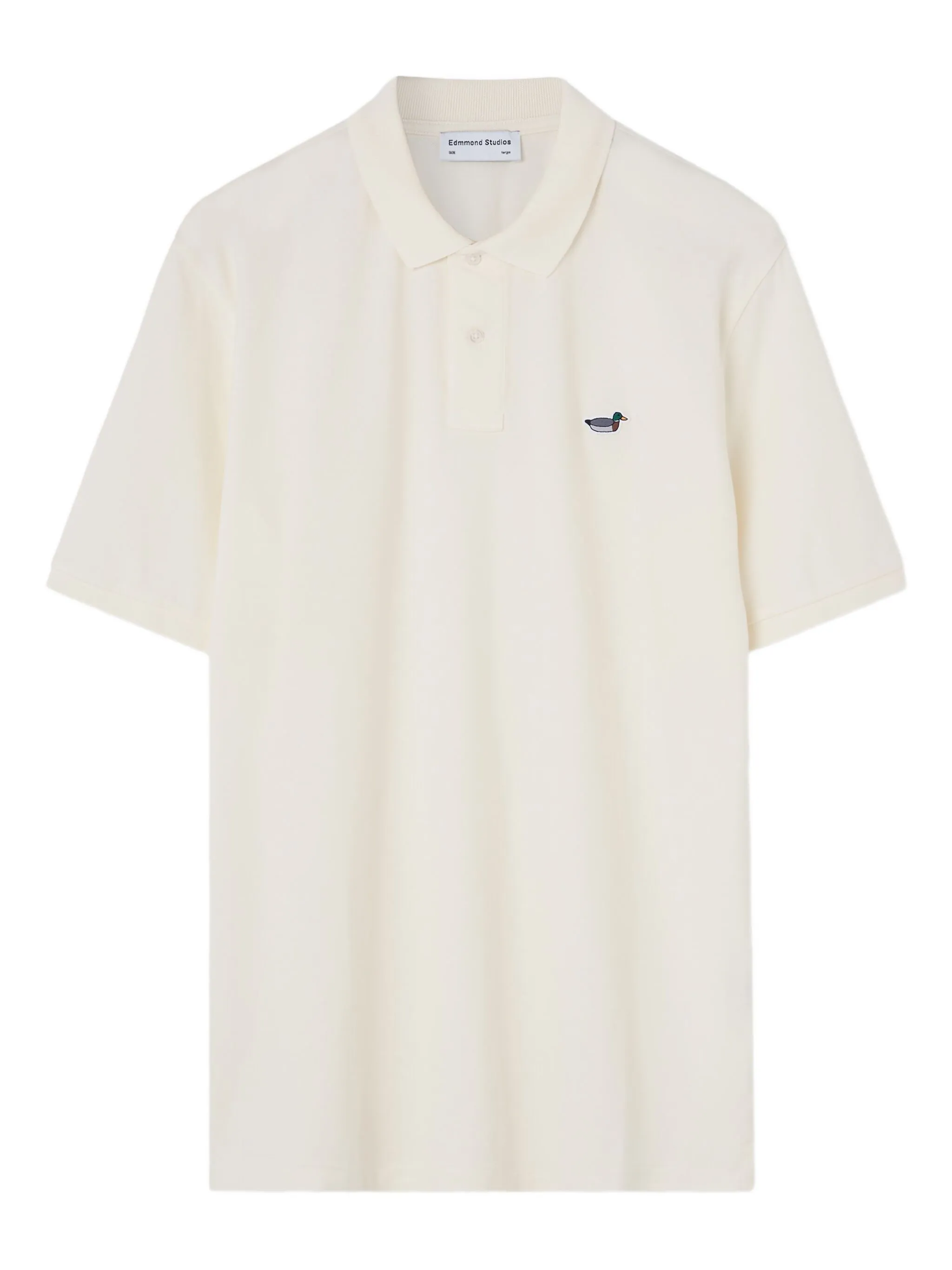 duck-embroidered polo shirt - Image 1