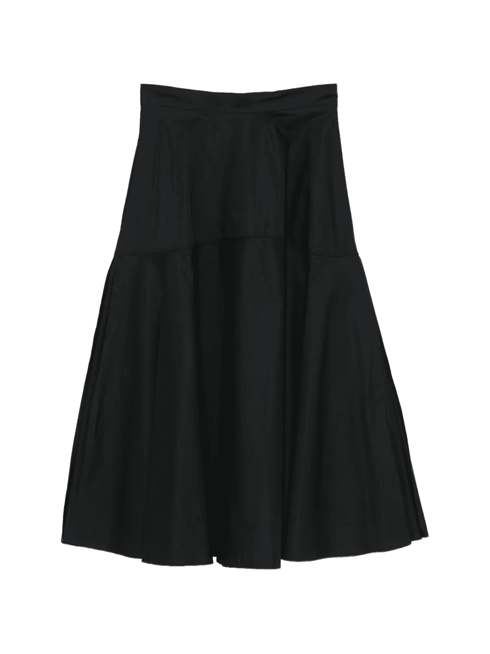 concealed-fastening A-line skirt - Image 1