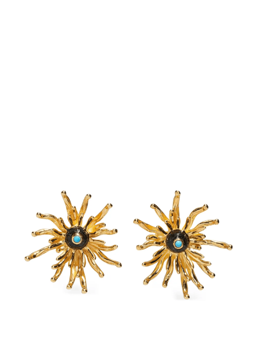 cactus-flower earrings - Image 1