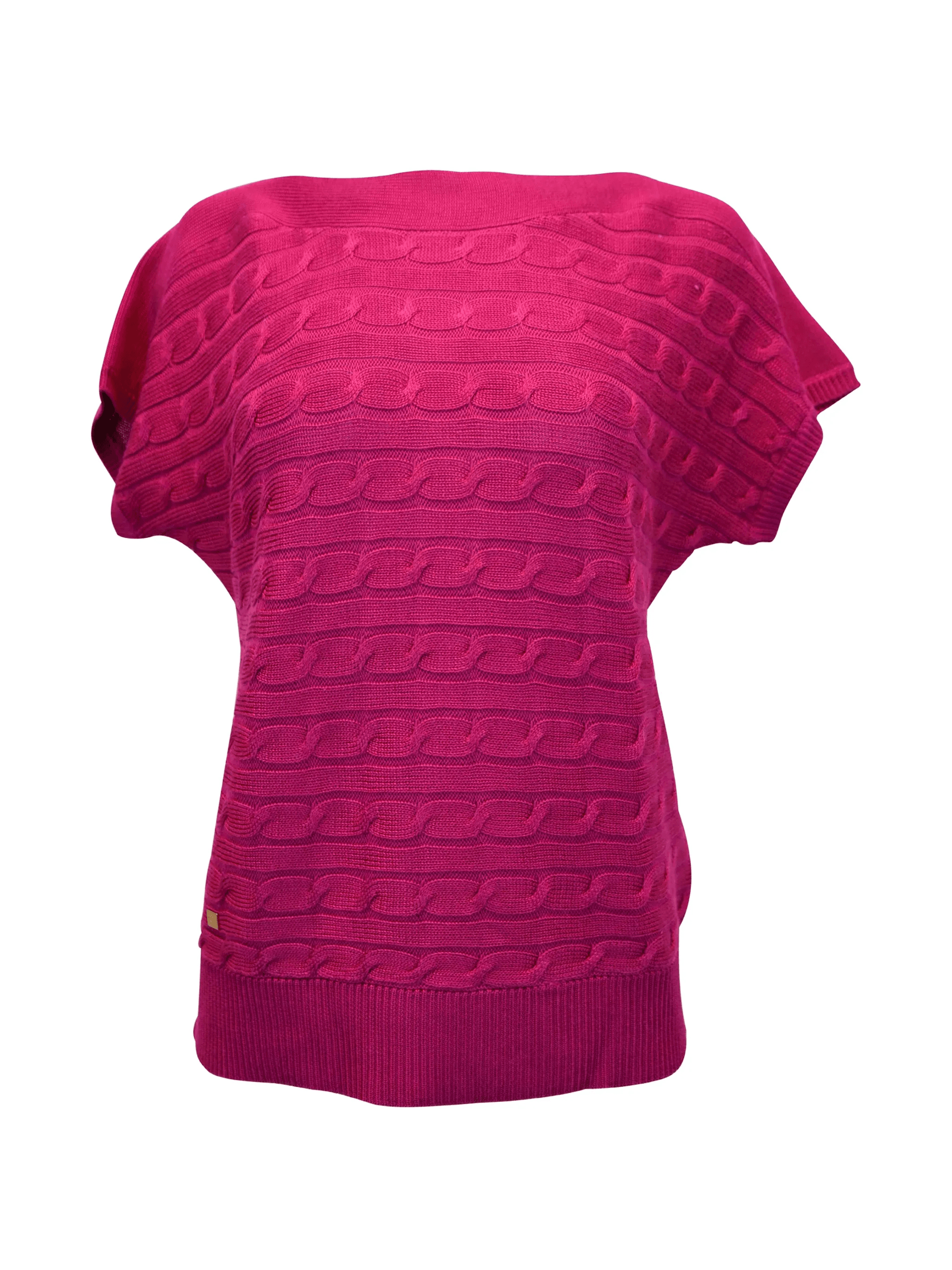 cable-knit knitted top - Image 1