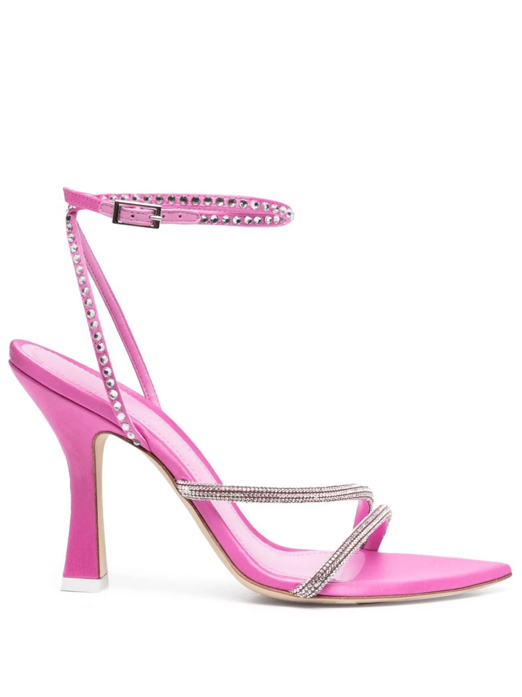 Syria 100mm crystal-embellished sandals - Image 1