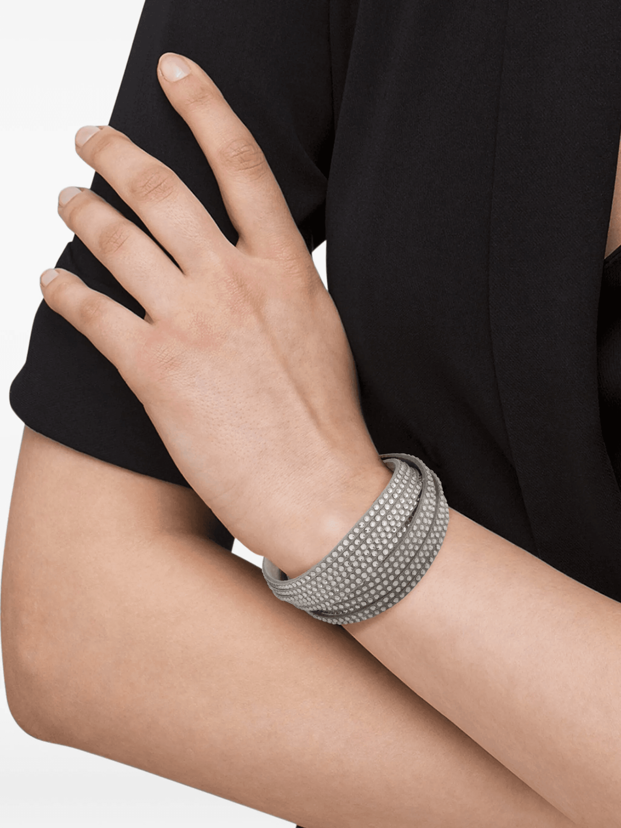 10K white gold Slake bracelet - Image 1