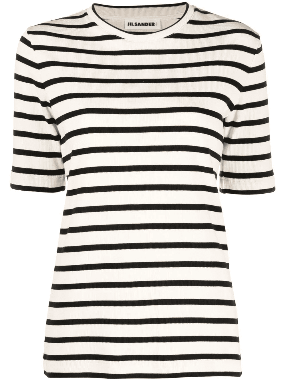striped cotton T-shirt - Image 1