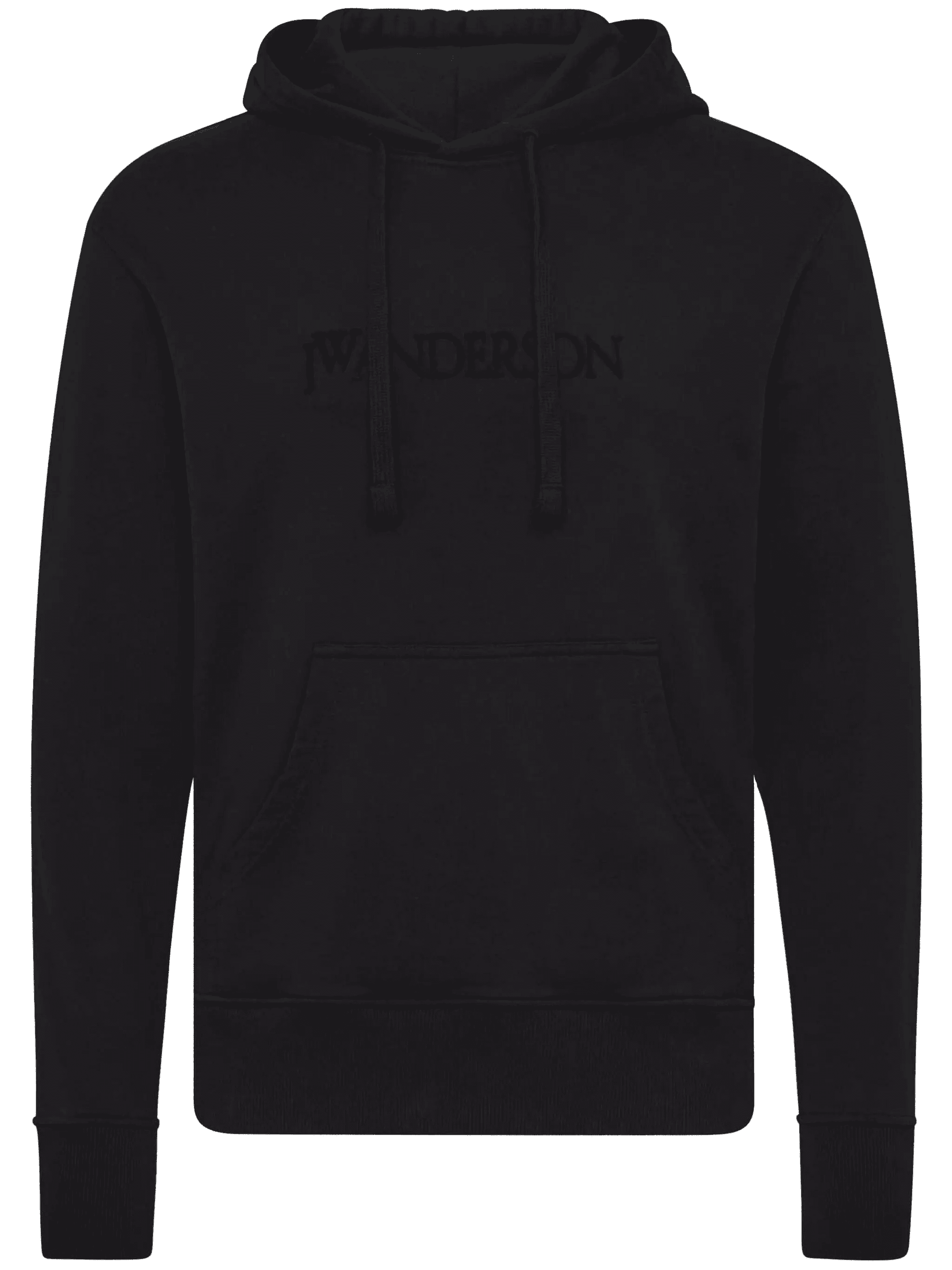 logo-embroidered hoodie - Image 1