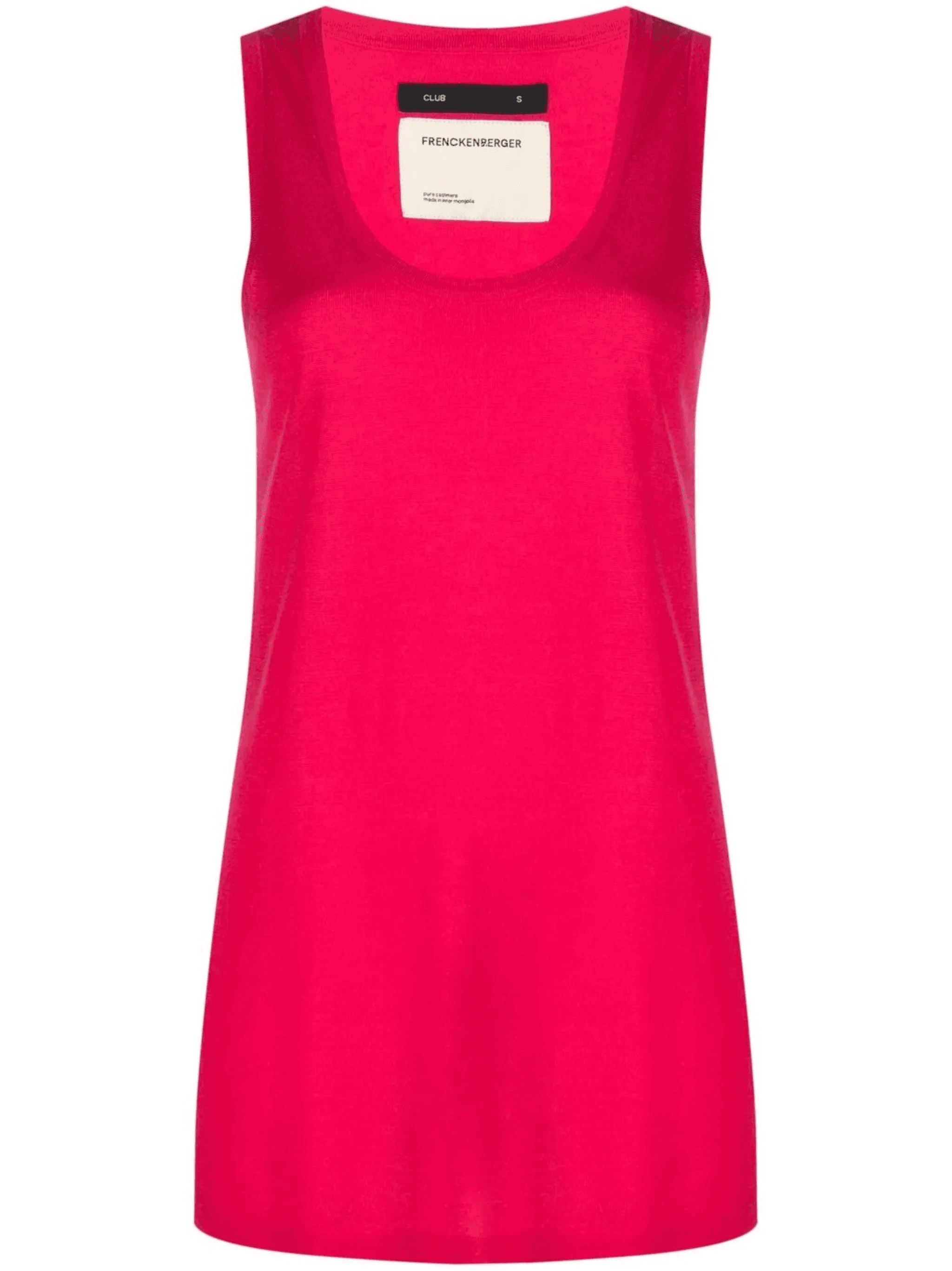 scoop neck tank top - Image 1