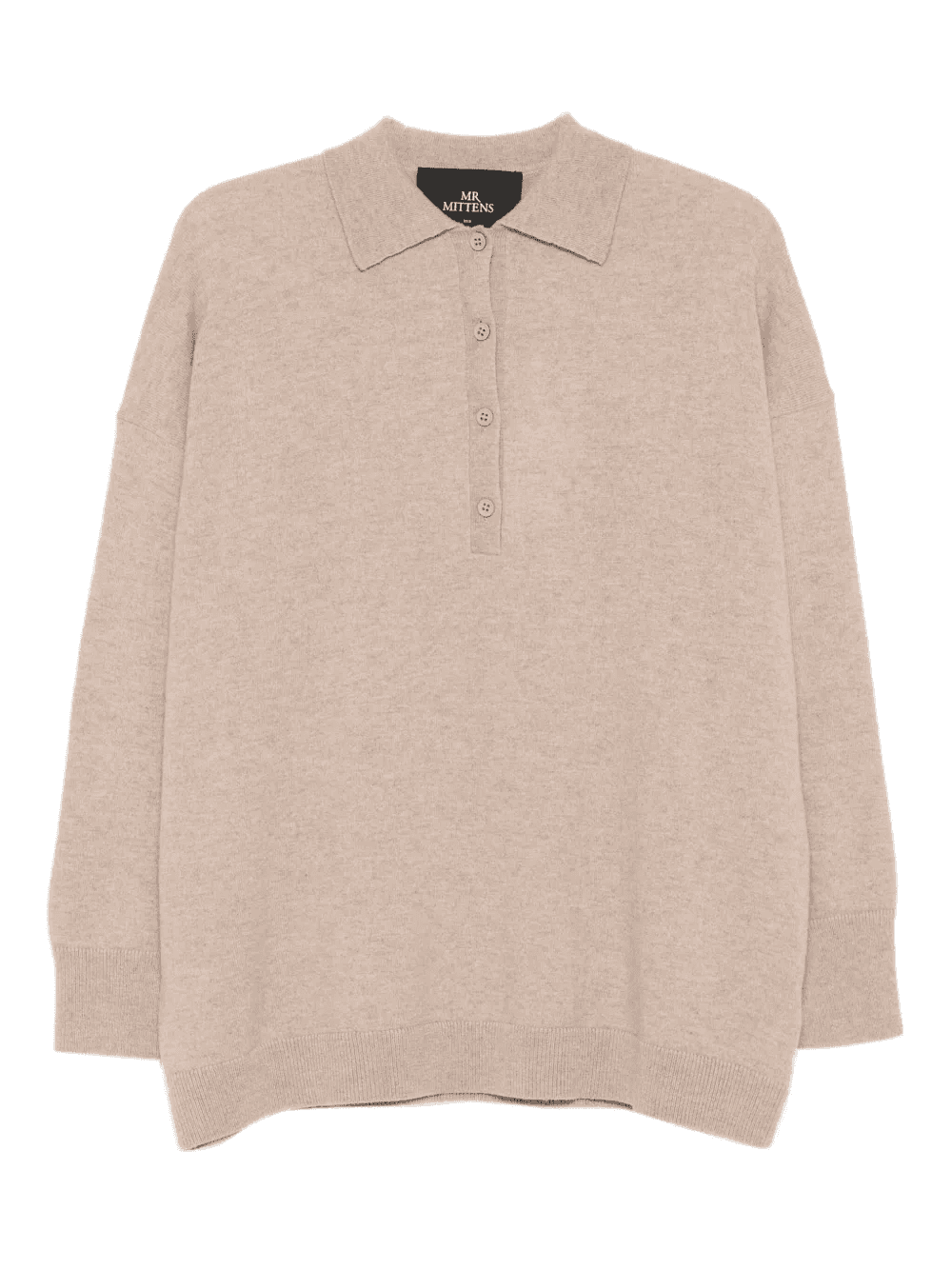 Gigi polo-neck button sweater - Image 1