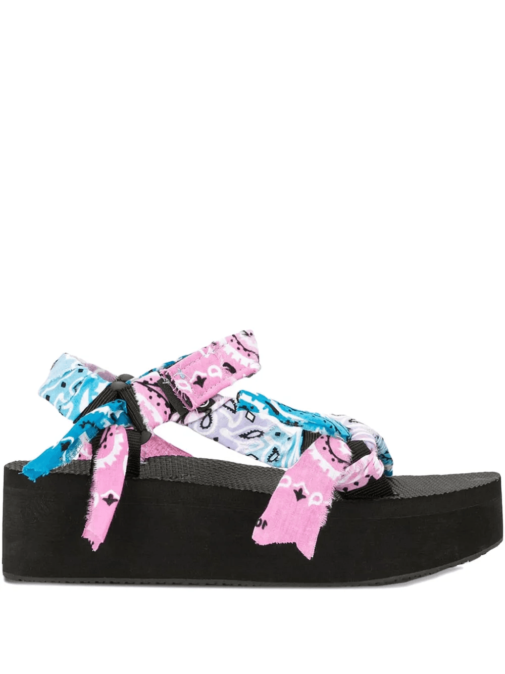 2.5mm Trekky bandana platform sandals - Image 1