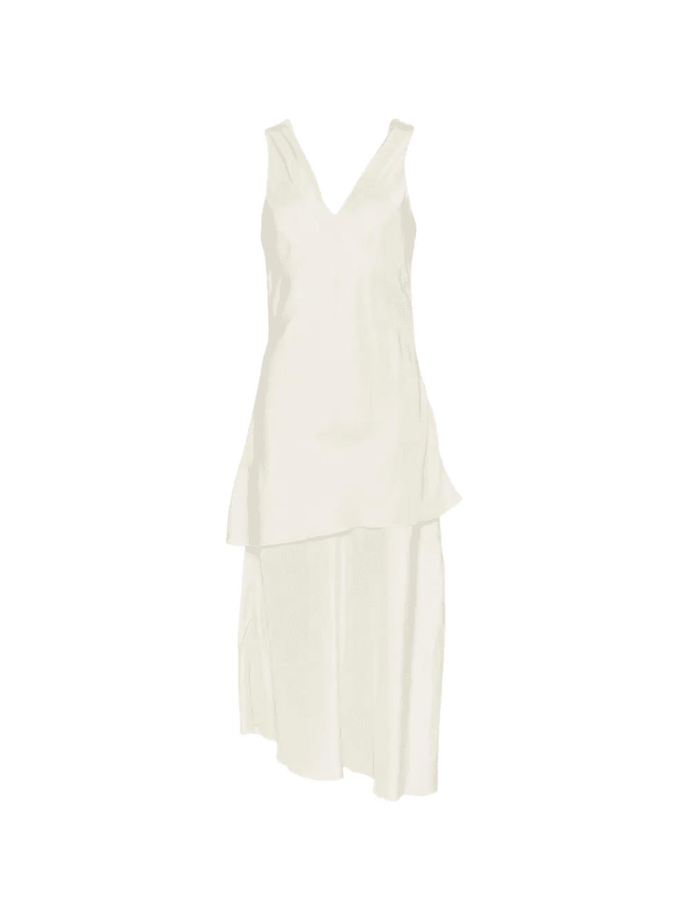 Nova V-neck asymmetric dress - Image 1