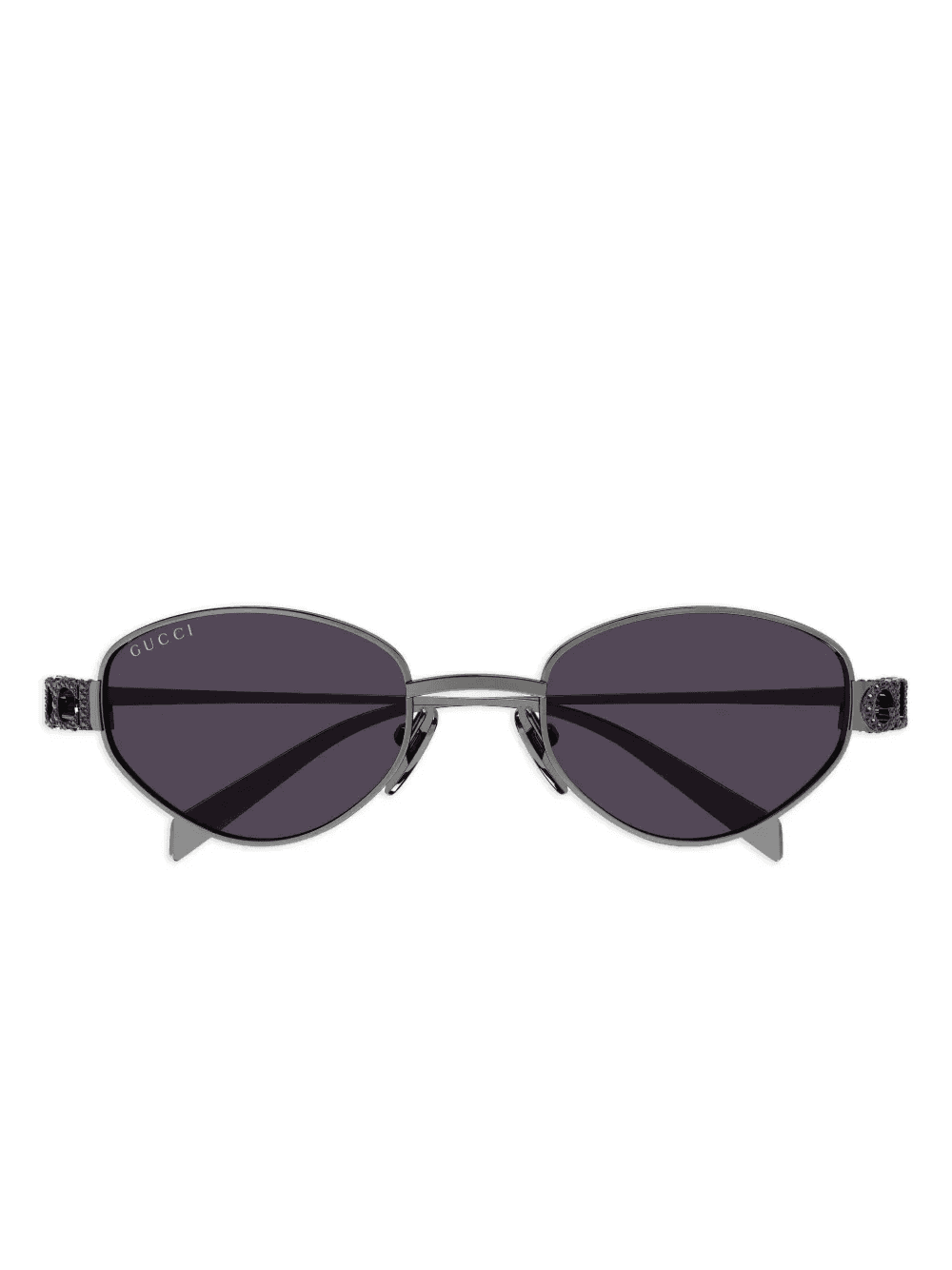 oval-frame sunglasses - Image 1