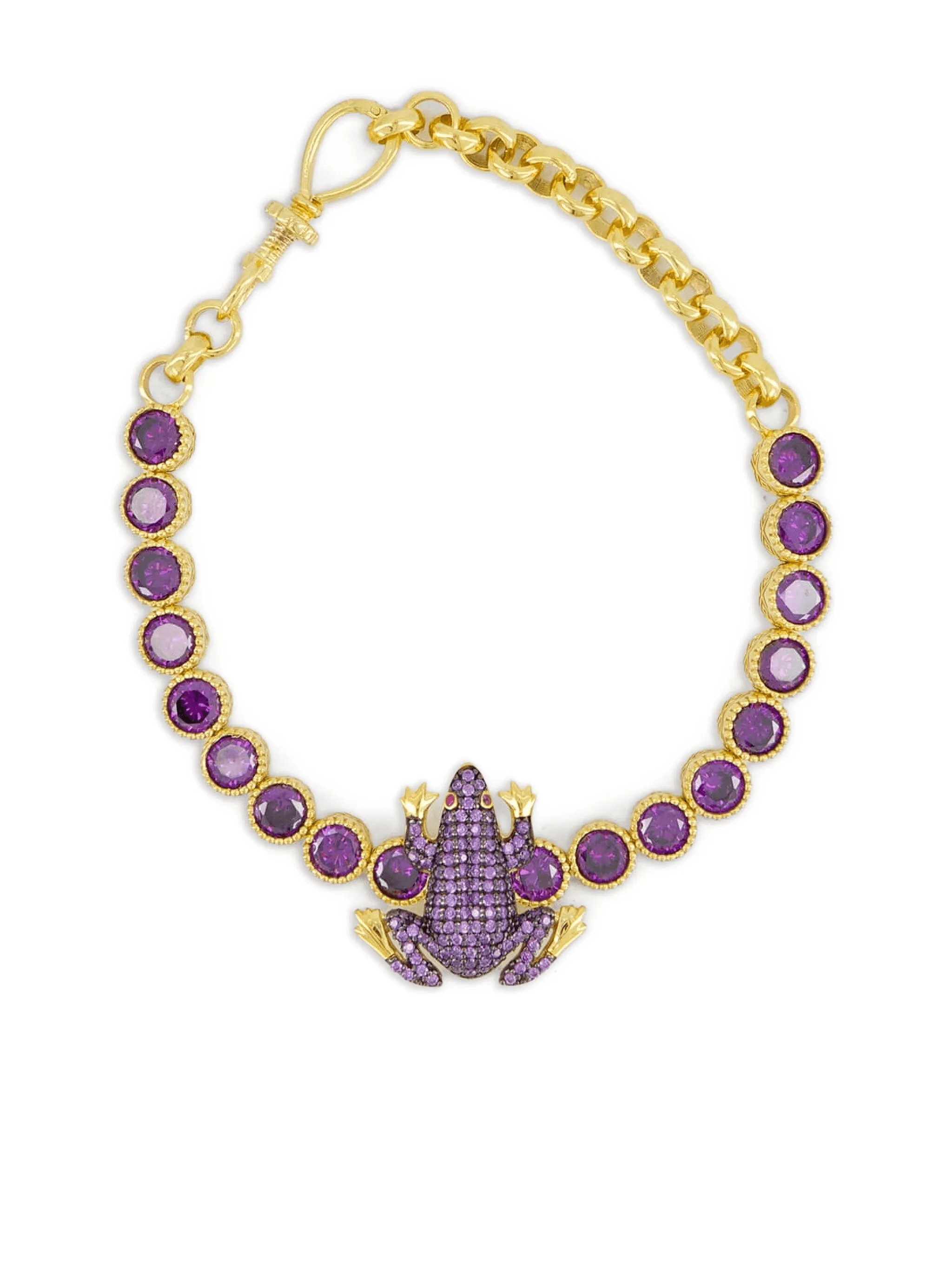 Frog tennis bracelet - Image 1