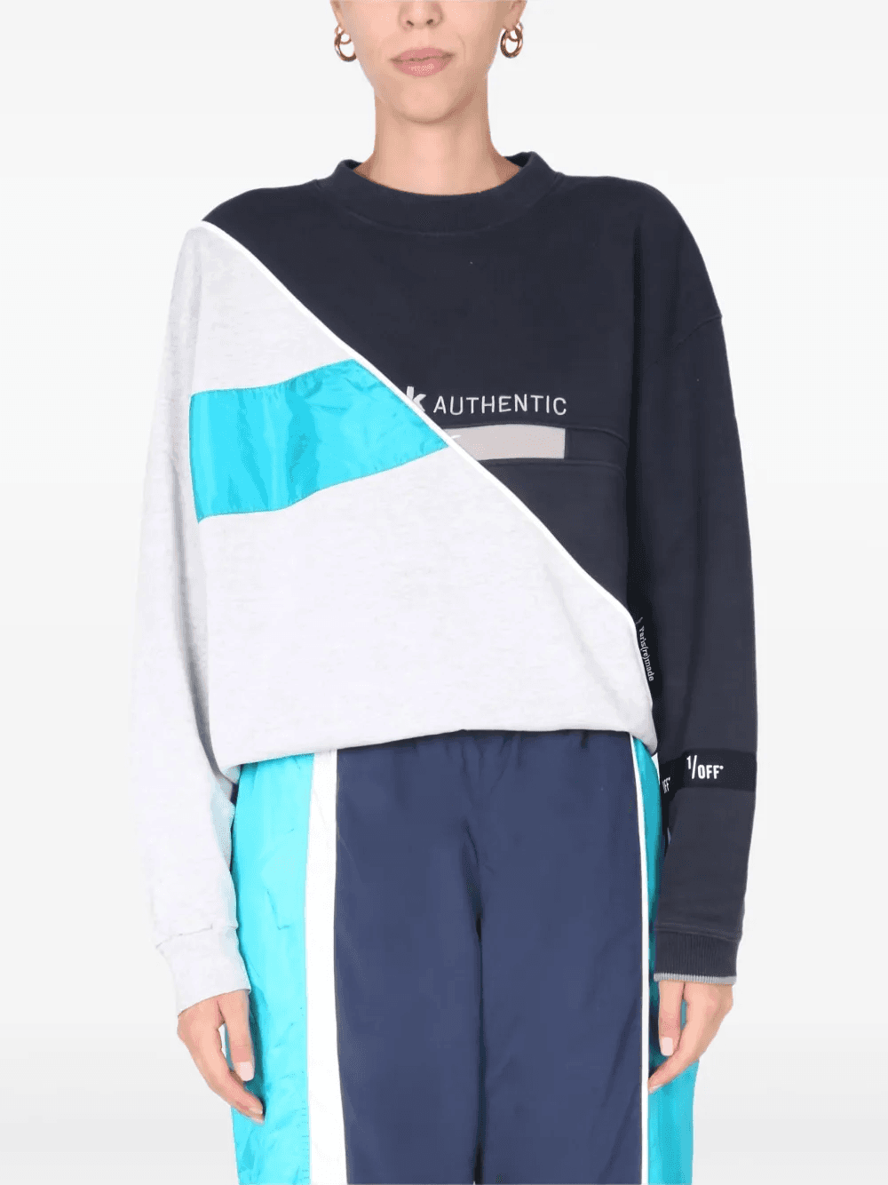 colourblock sweatshirt - Image 1