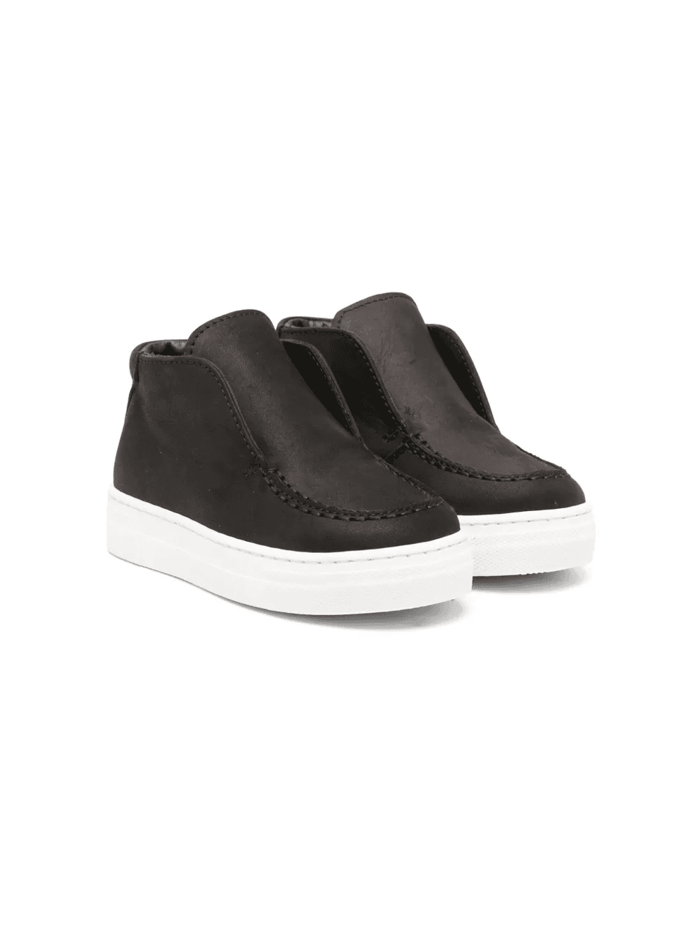 leather slip-on sneakers - Image 1