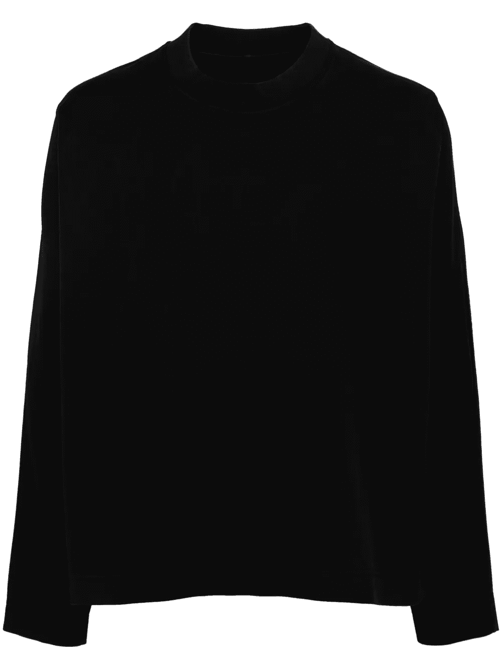 crew-neck cotton sweatshirt - Image 1