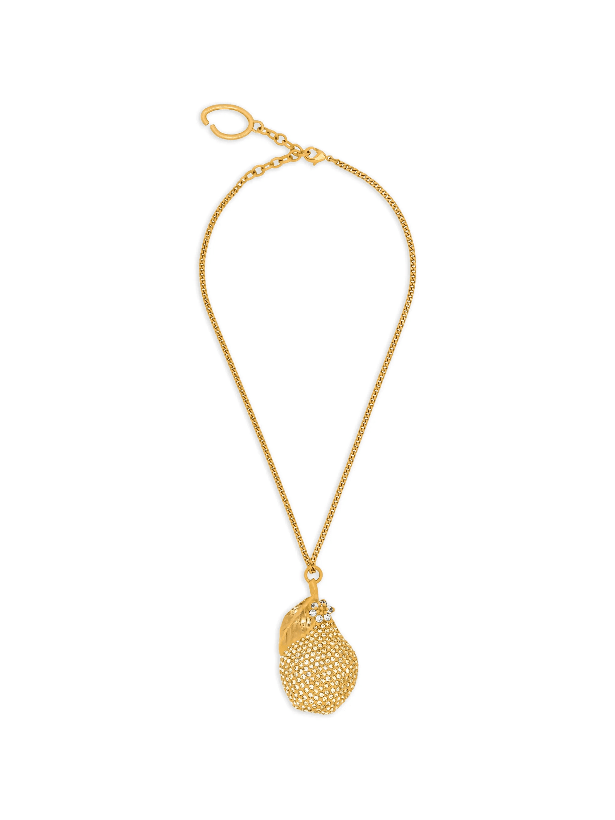 pear-embellished pendant necklace - Image 1