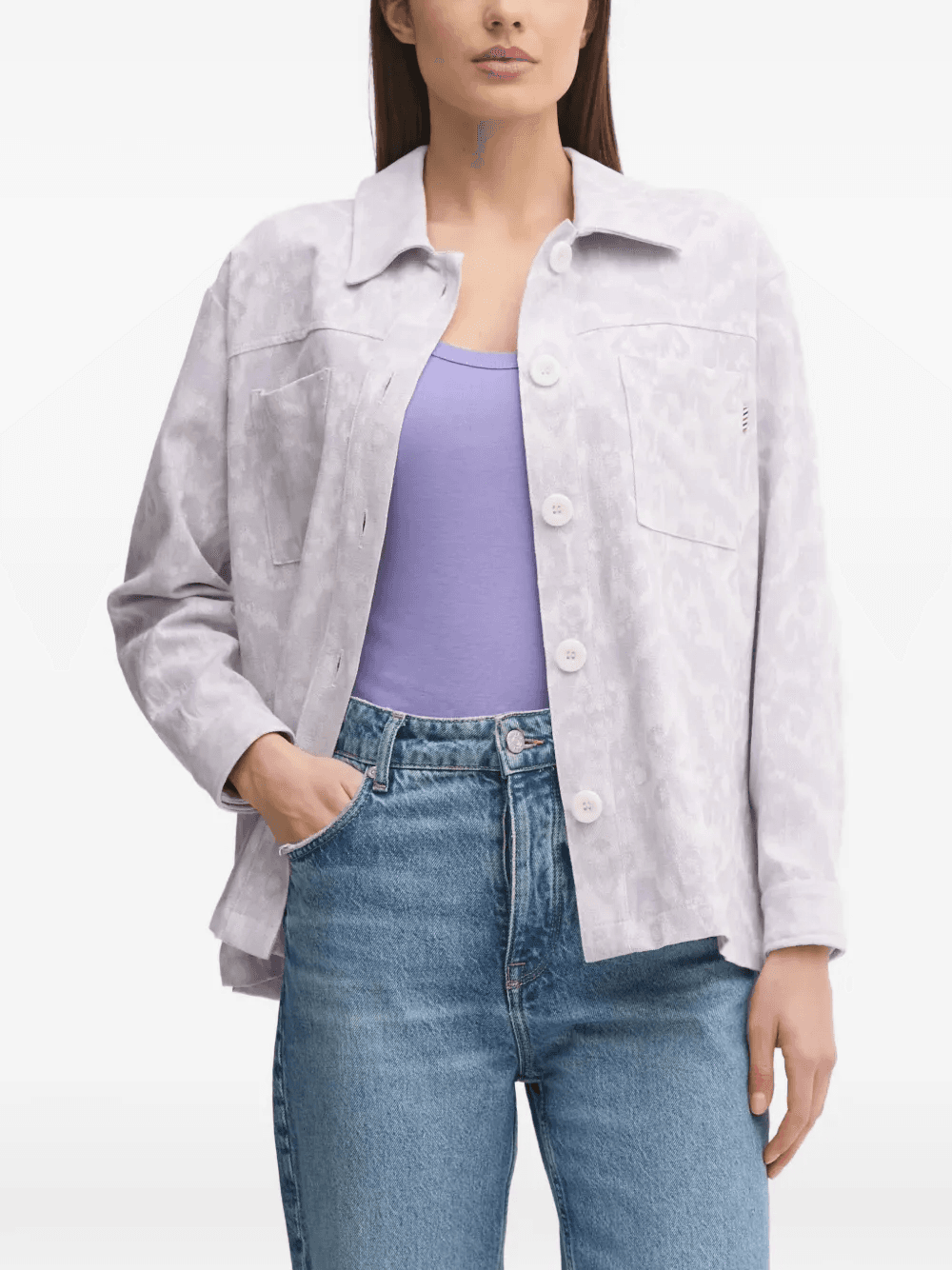 Chandler patterned buttoned shirt - Image 1