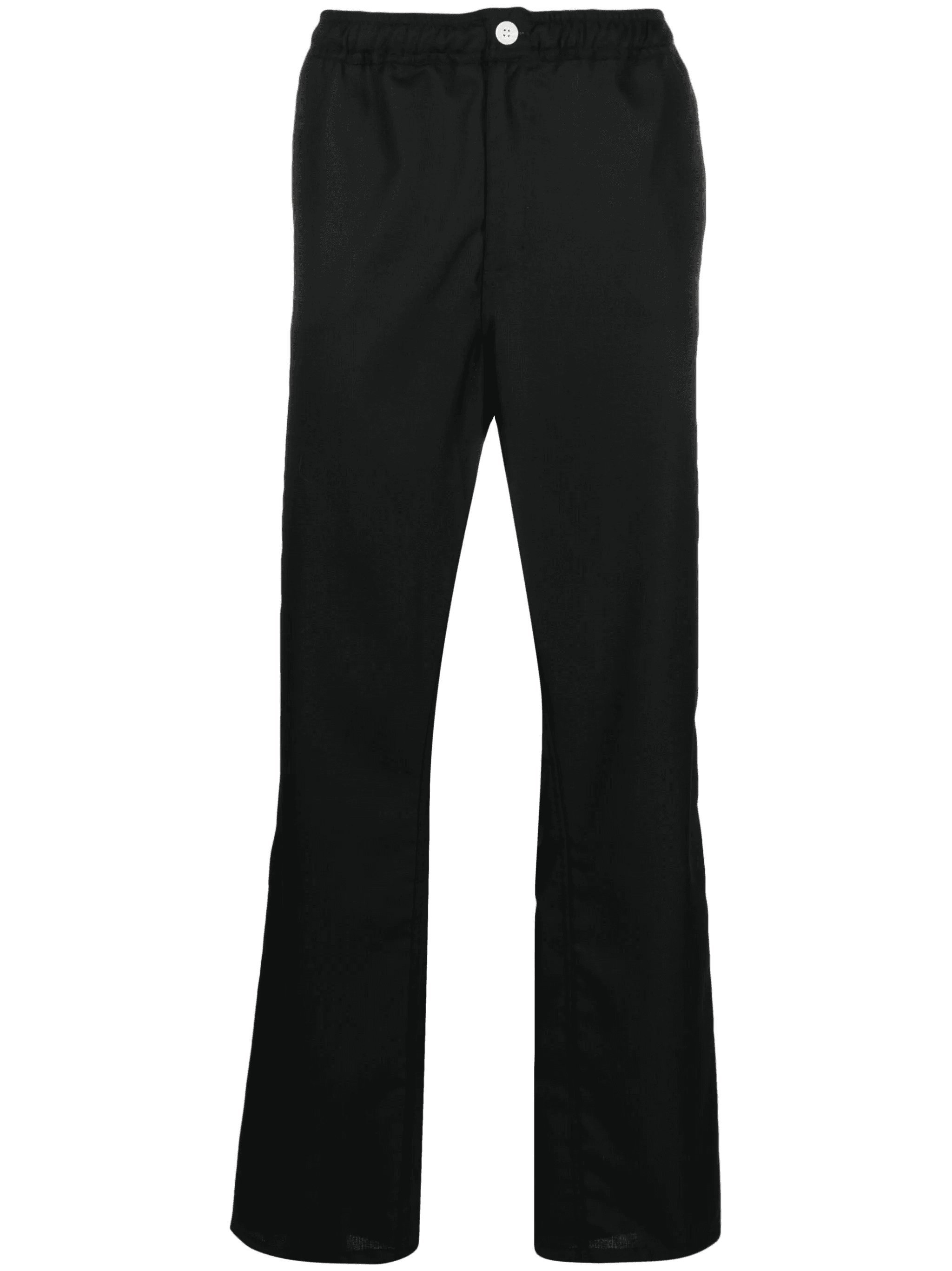 straight-leg wool trousers - Image 1