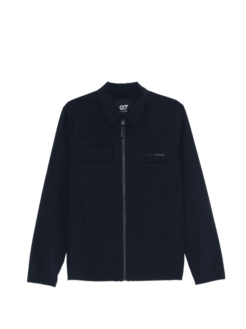 zip-up overshirt - Image 1
