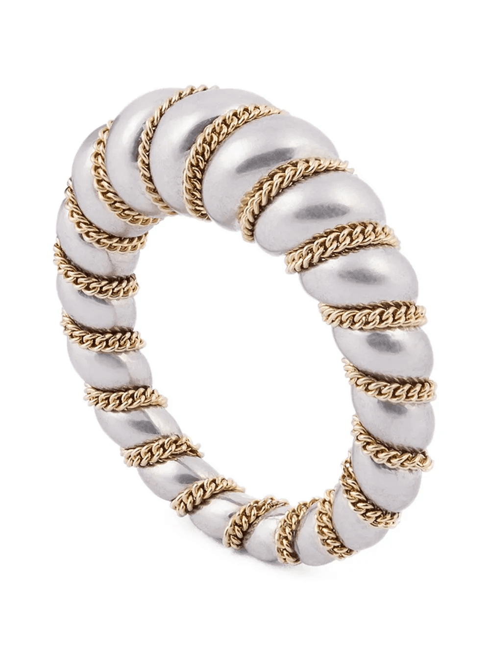 Lynx twisted chain ring - Image 1