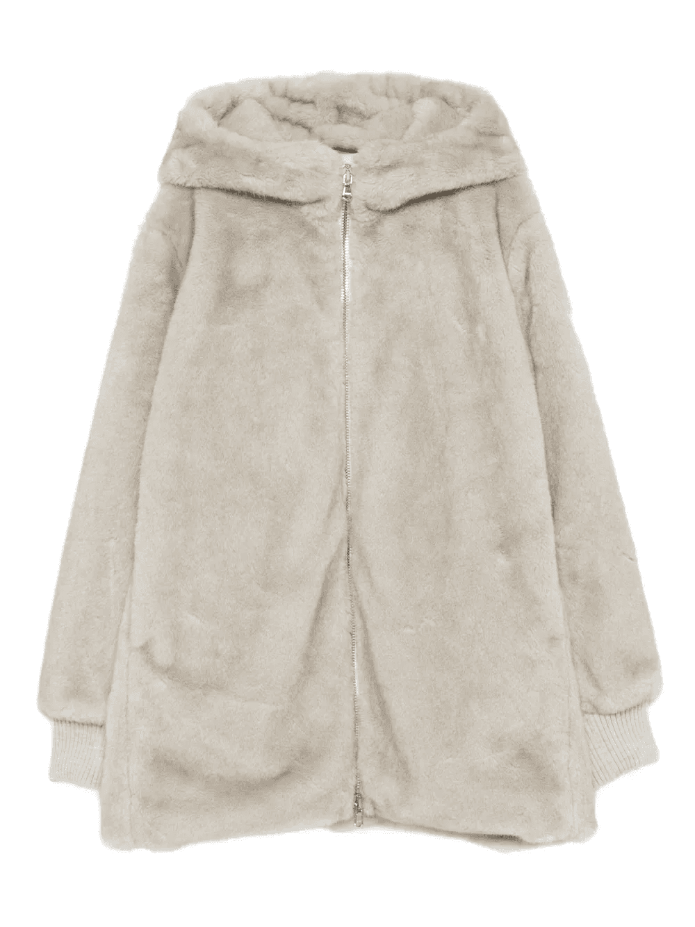 hooded zip-up jacket - Image 1