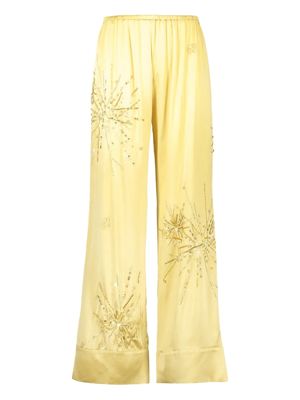 Louis sparkle-embroidery trousers - Image 1