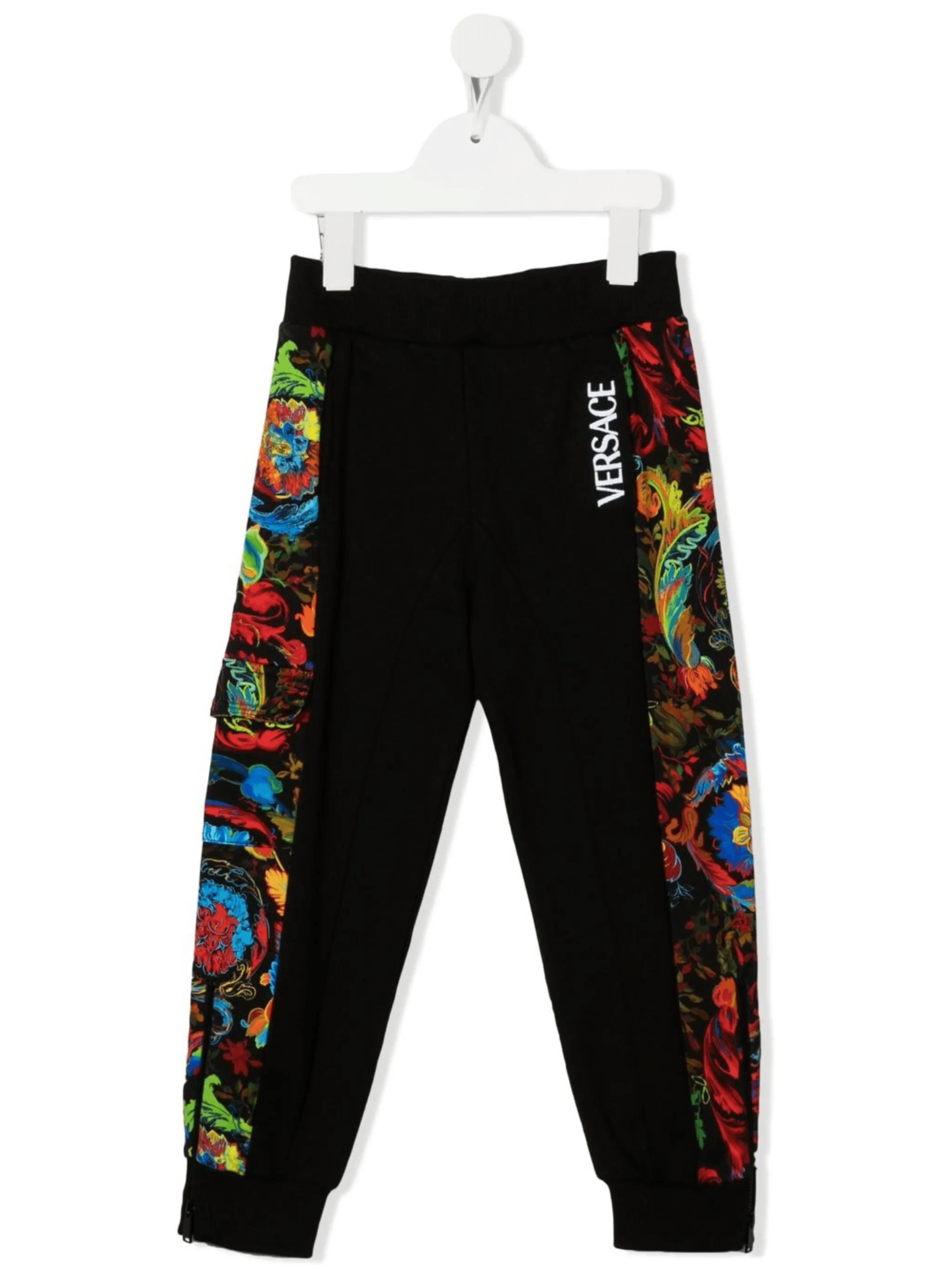 Barocco-print track pants - Image 1