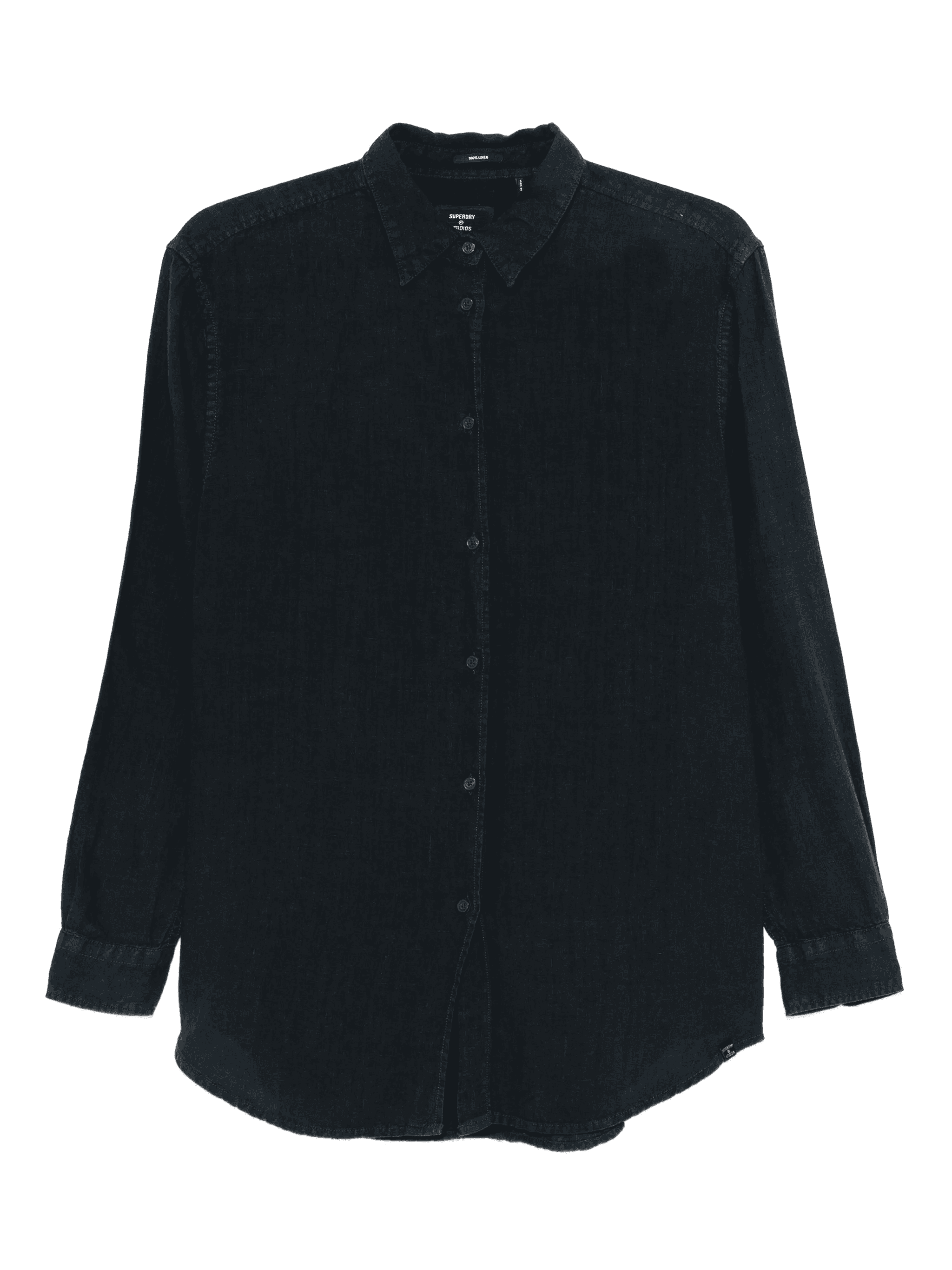 buttoned linen shirt - Image 1