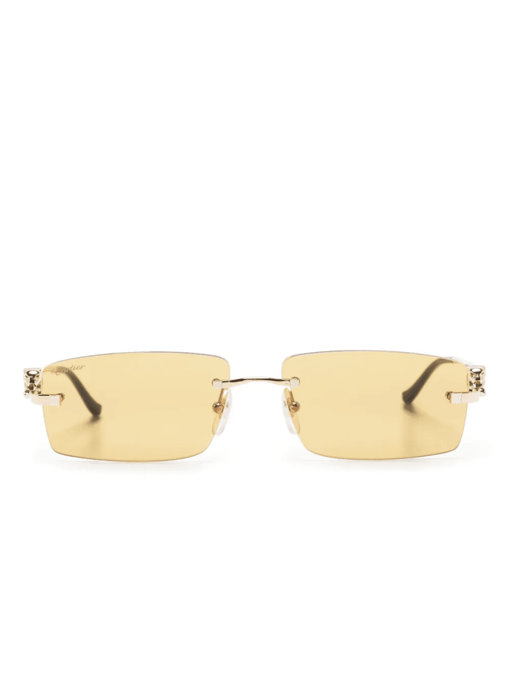 Panther rectangle-frame sunglasses - Image 1