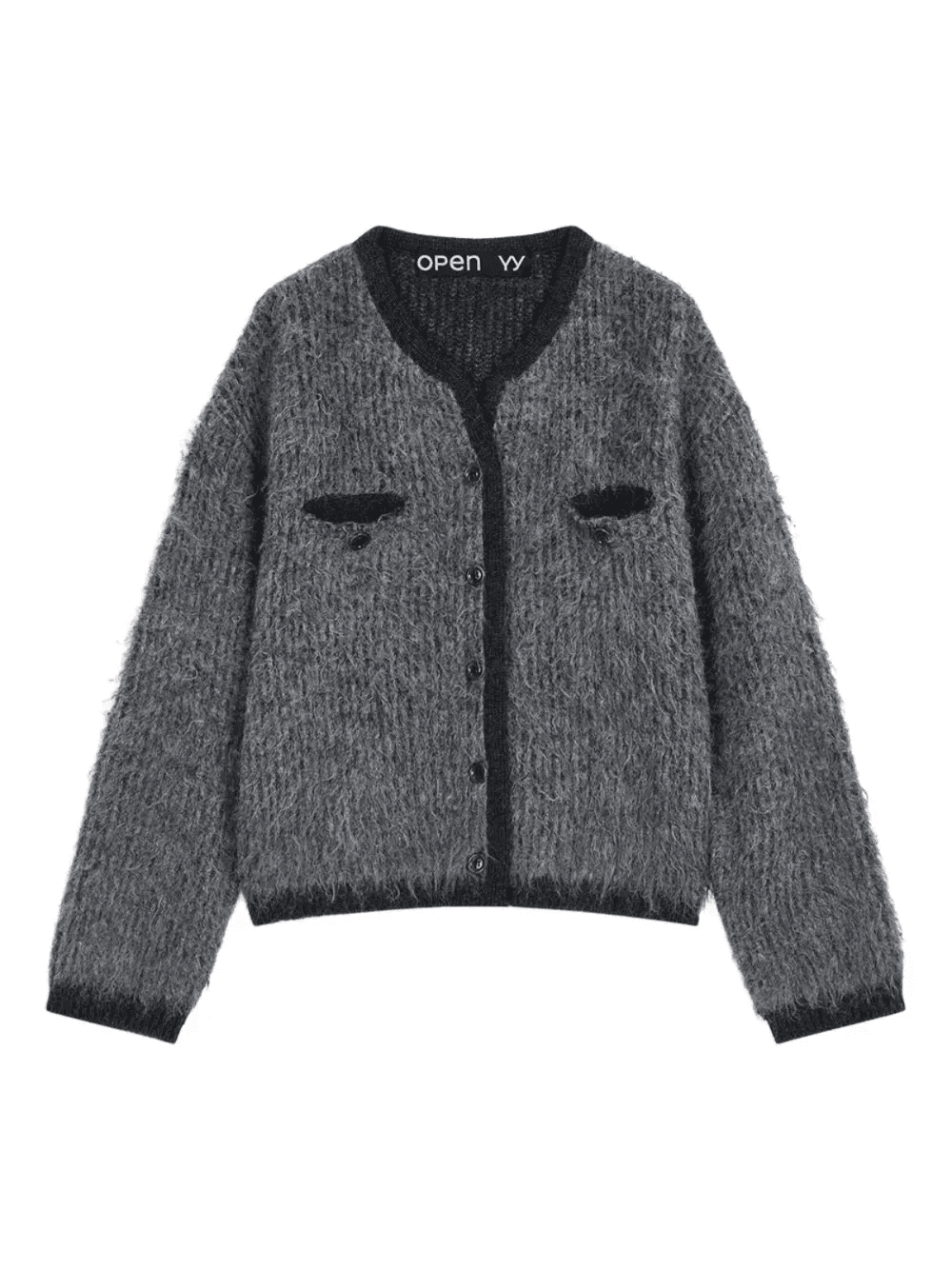 Shaggy cardigan - Image 1