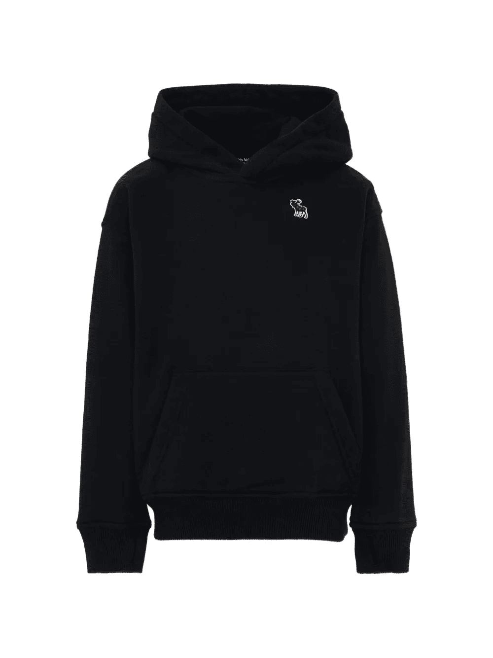 embroidered hooded sweatshirt - Image 1