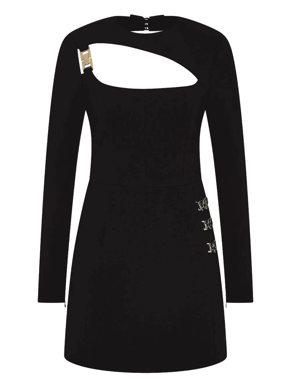 cut-out buckled mini dress - Image 1