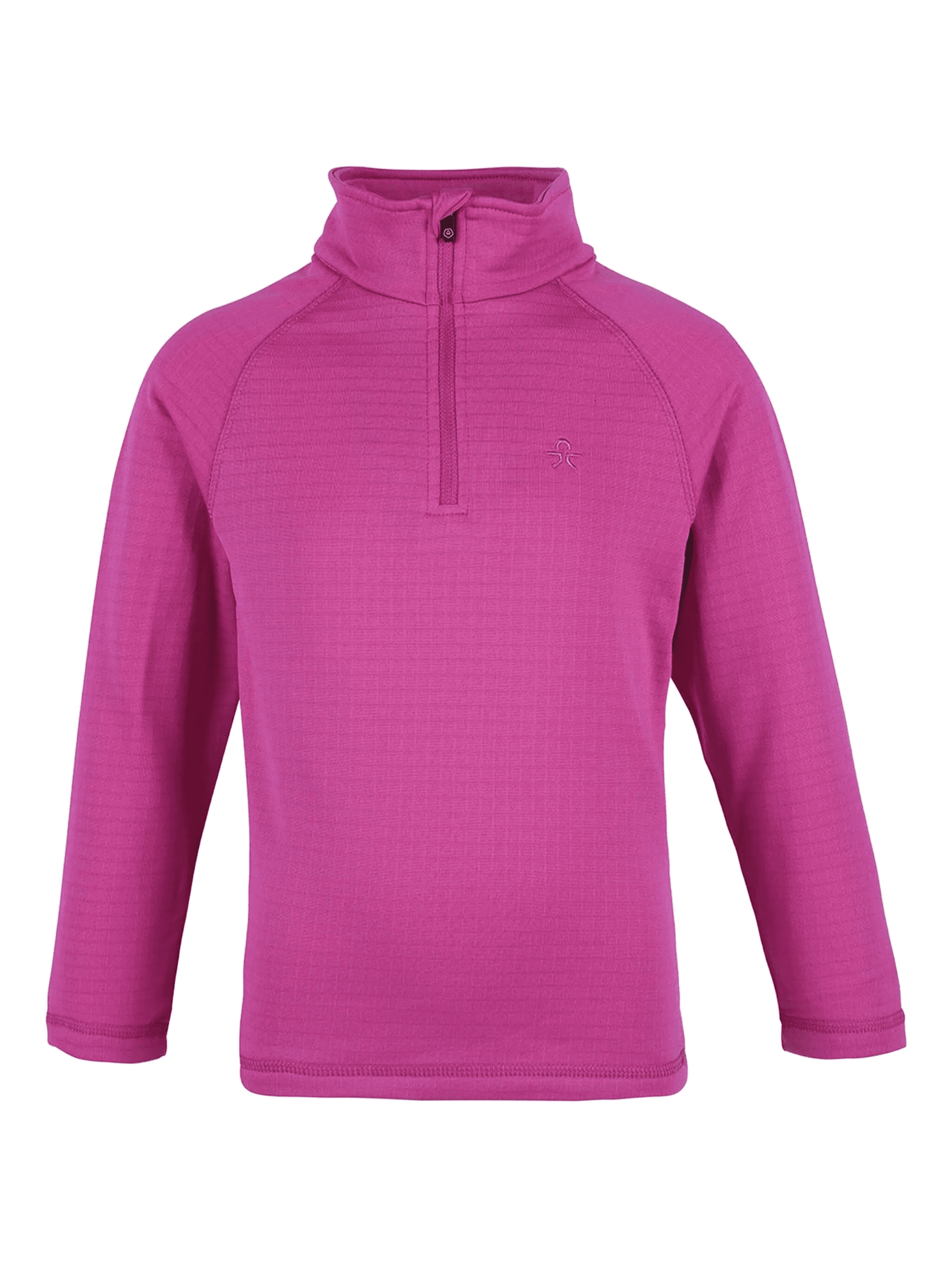 half-zip textured sweatshirt - Image 1