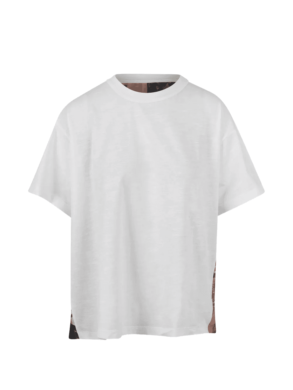 patchwork-print T-shirt - Image 1