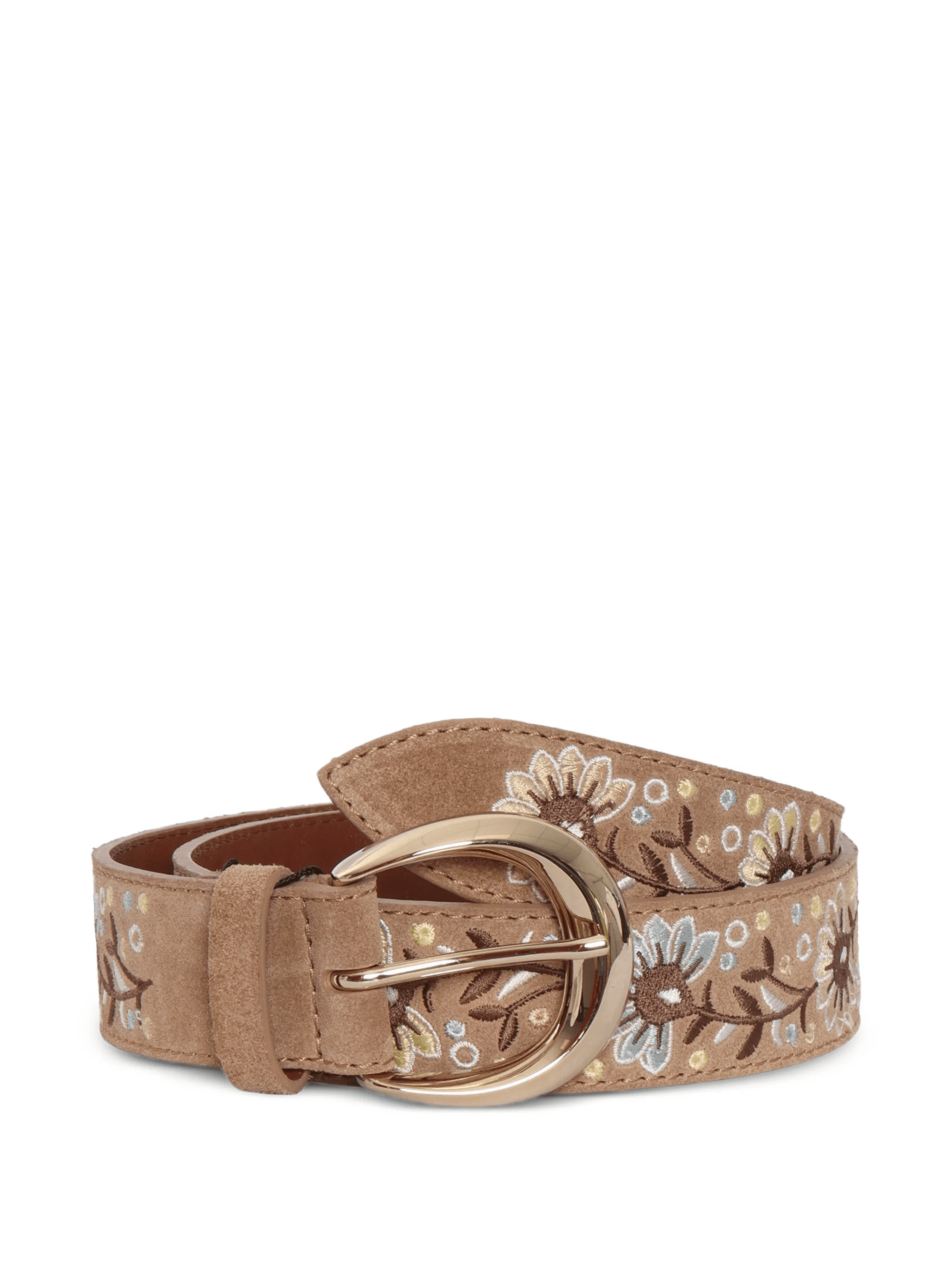 floral embroidered belt - Image 1
