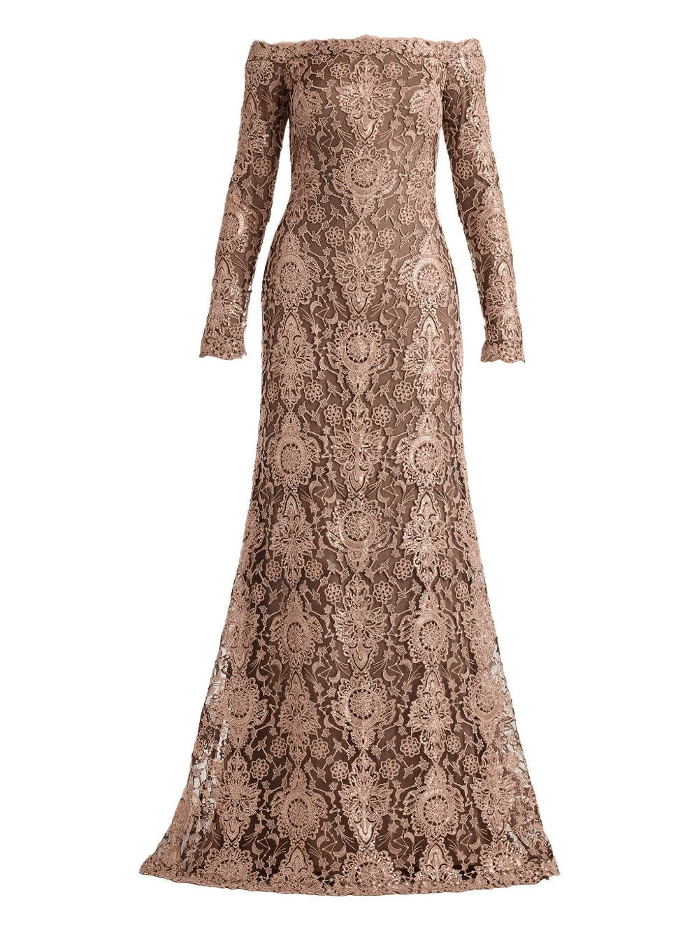 off-shoulder maxi dress - Image 1