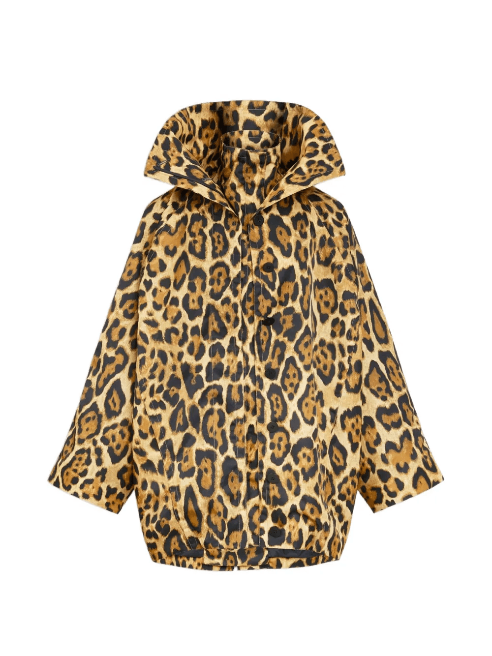 leopard-print oversized jacket - Image 1