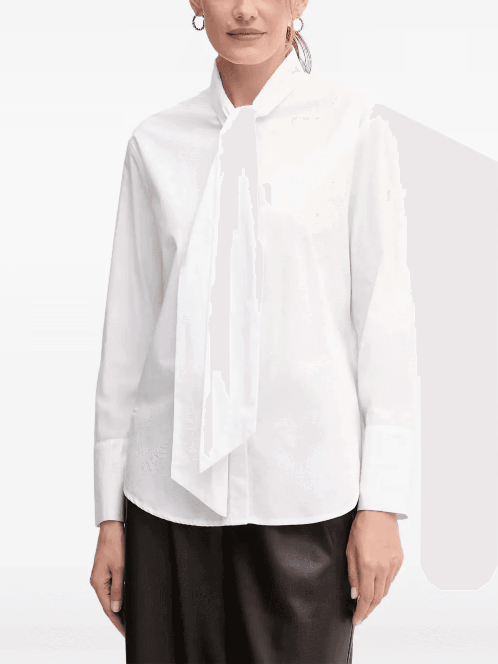 tie neck blouse - Image 1