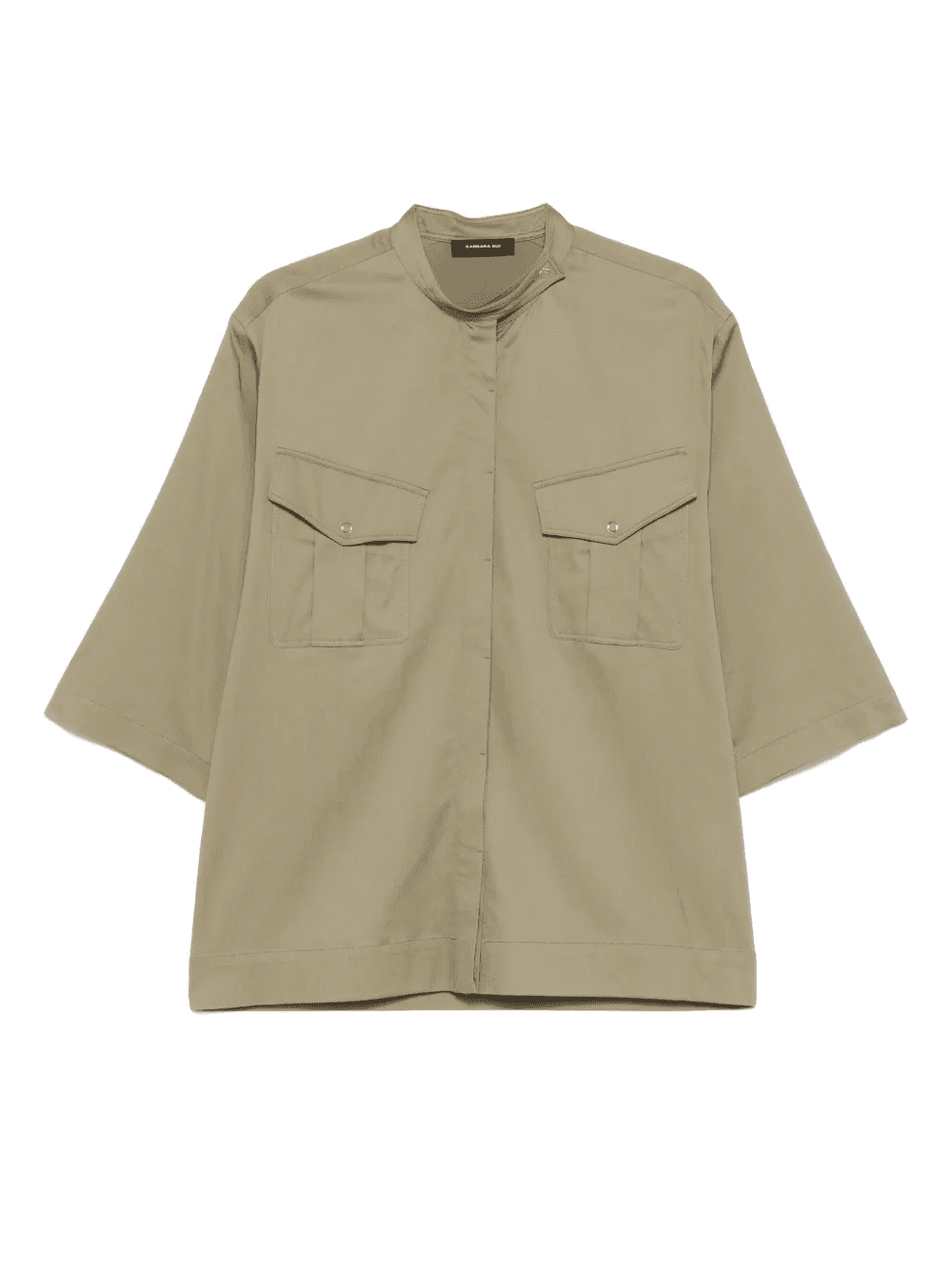 band-collar shirt - Image 1
