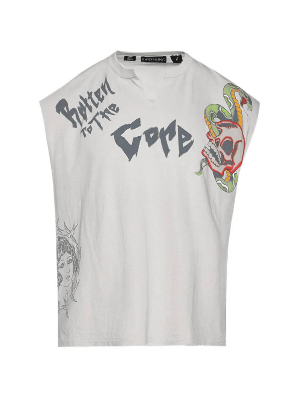 skull graphic vest - Image 1