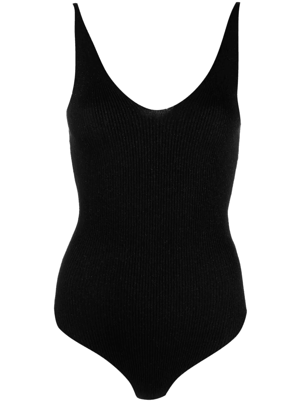shimmering ribbed bodysuit - Image 1