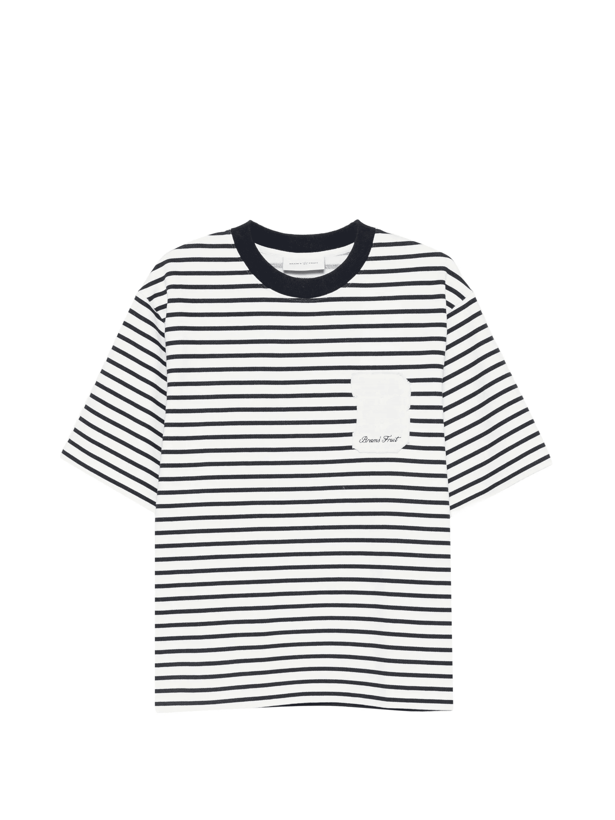striped pocket T-shirt - Image 1