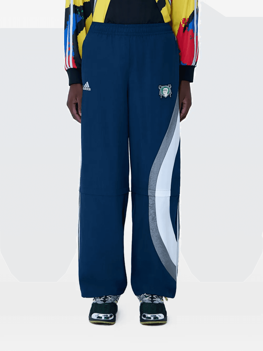 x Brain Dead elasticated-waist logo track pants - Image 1