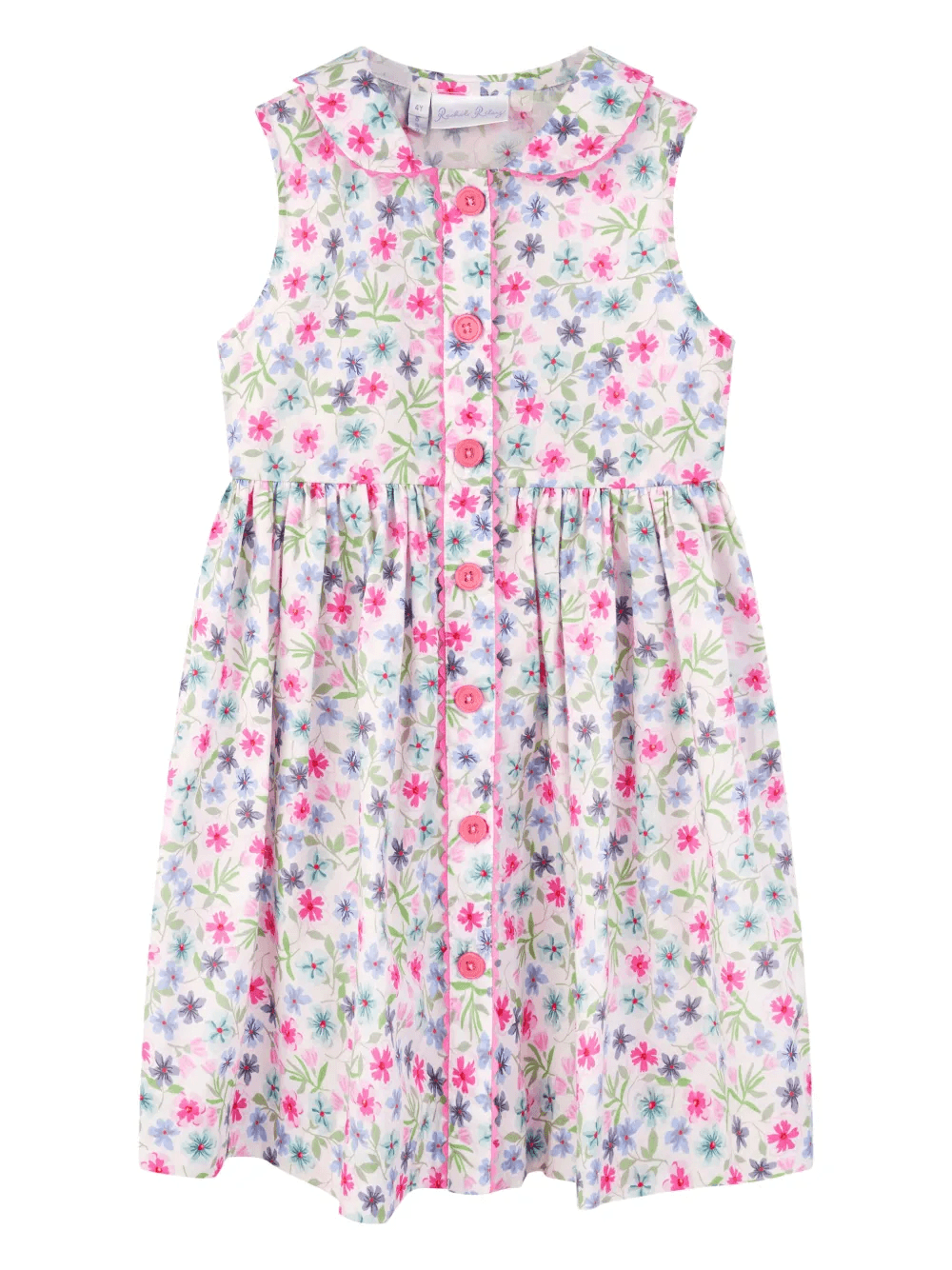 floral-print cotton dress - Image 1