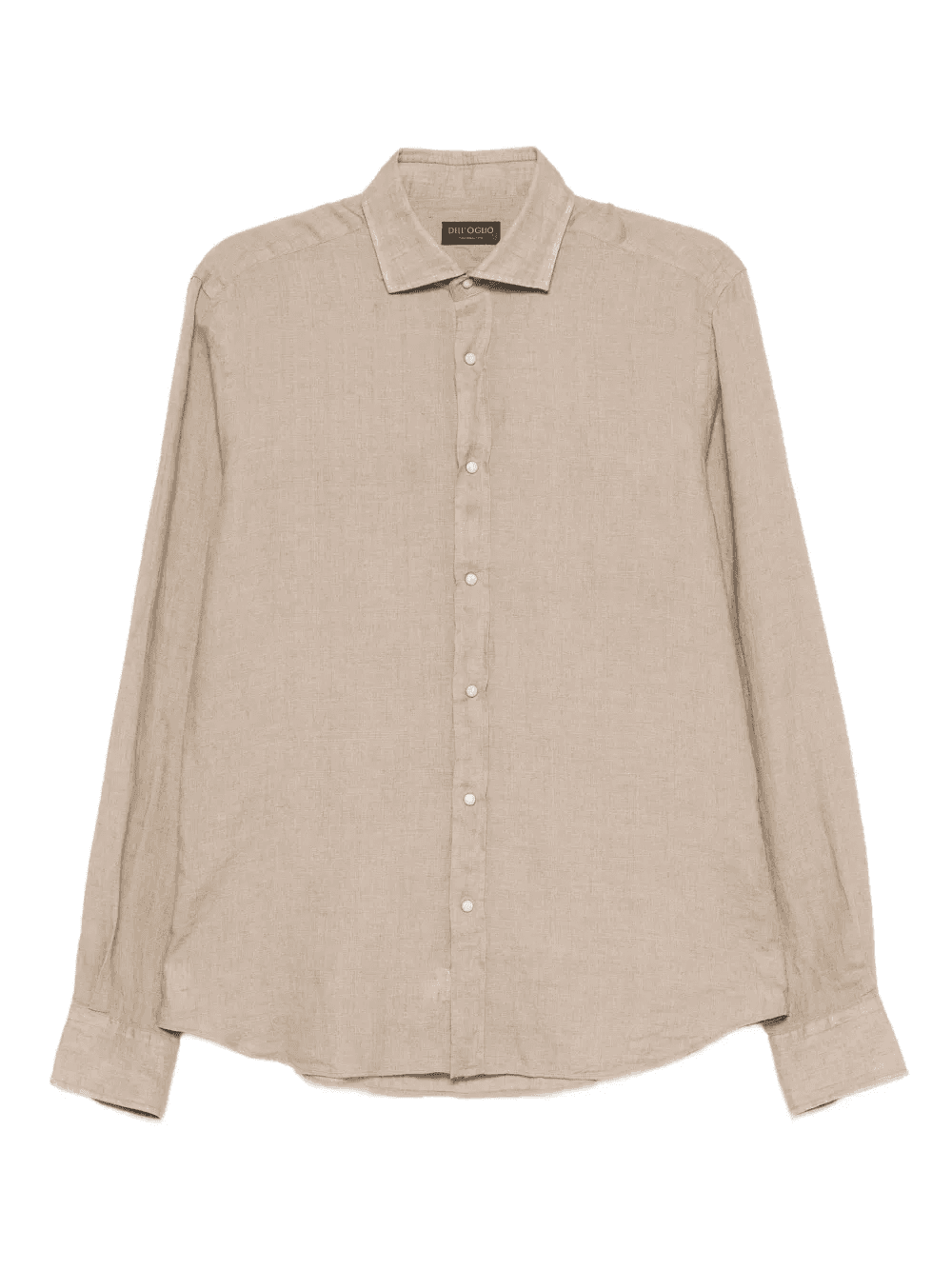 long-sleeve linen shirt - Image 1