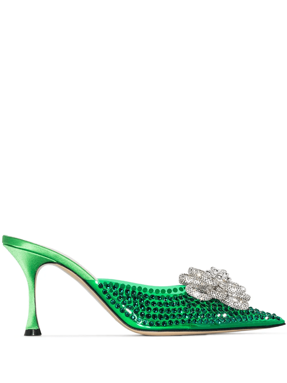 Carrie crystal-embellished mules - Image 1