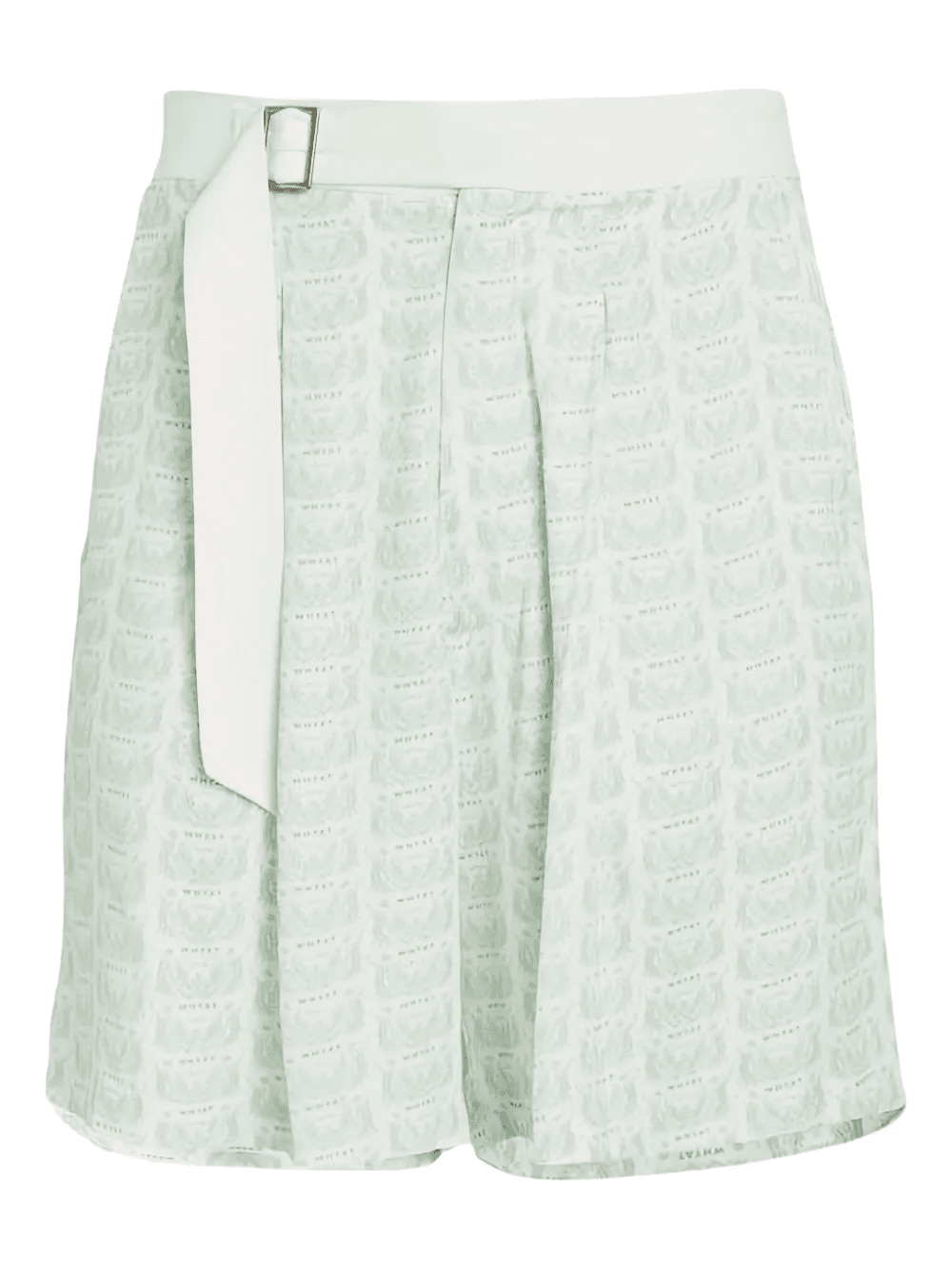 belt pattern shorts - Image 1