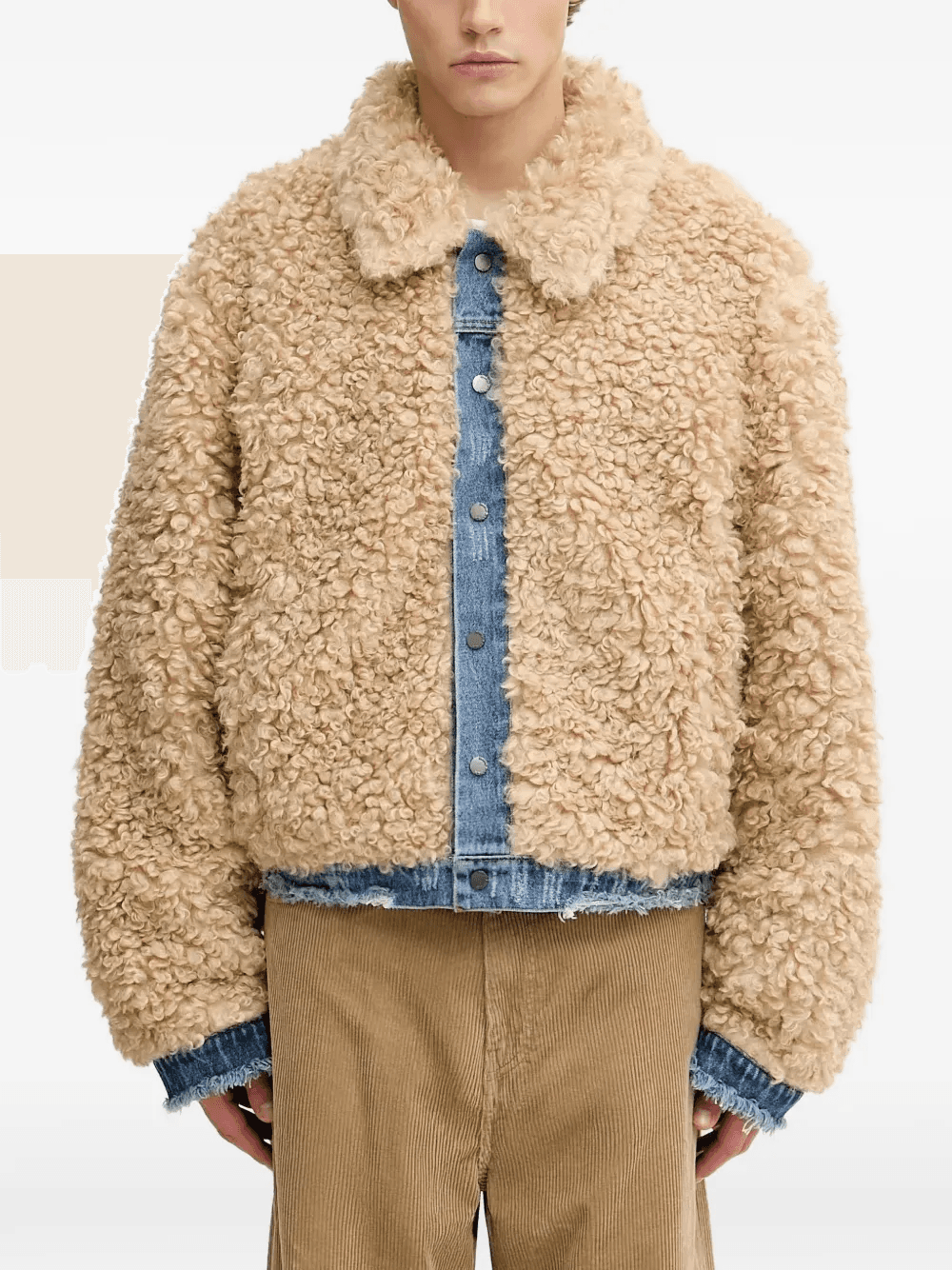 reversible faux-fur jacket - Image 1