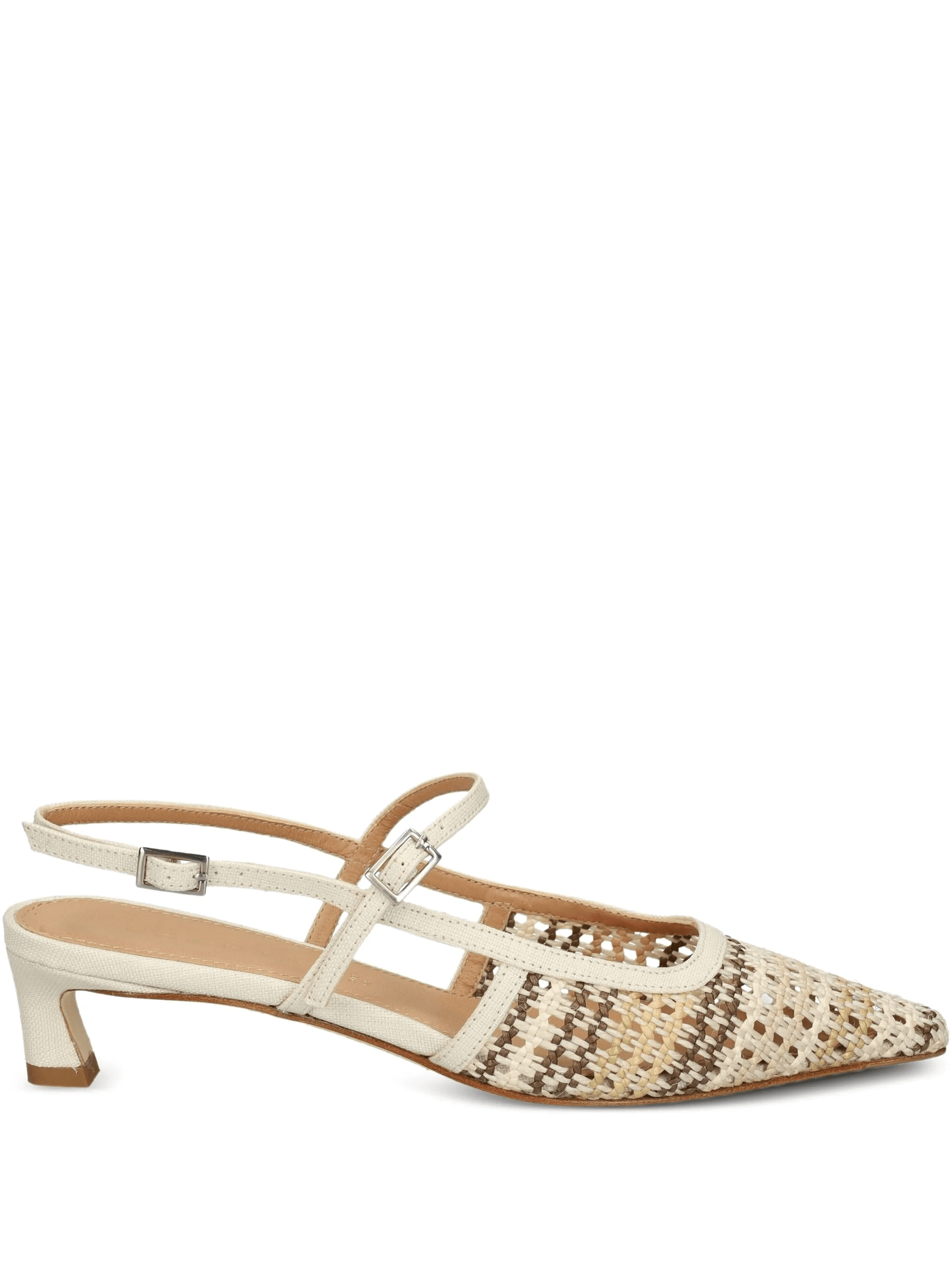 woven slingback pumps - Image 1